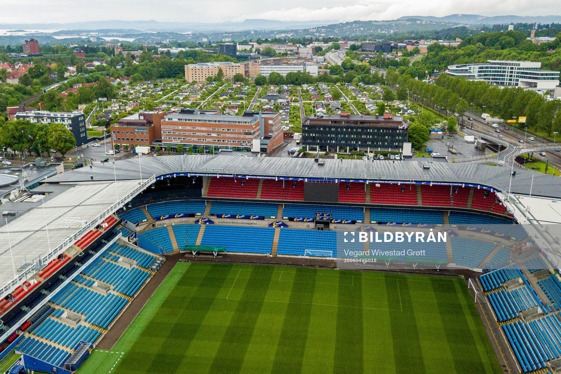 General view of Ullevaal Stadion