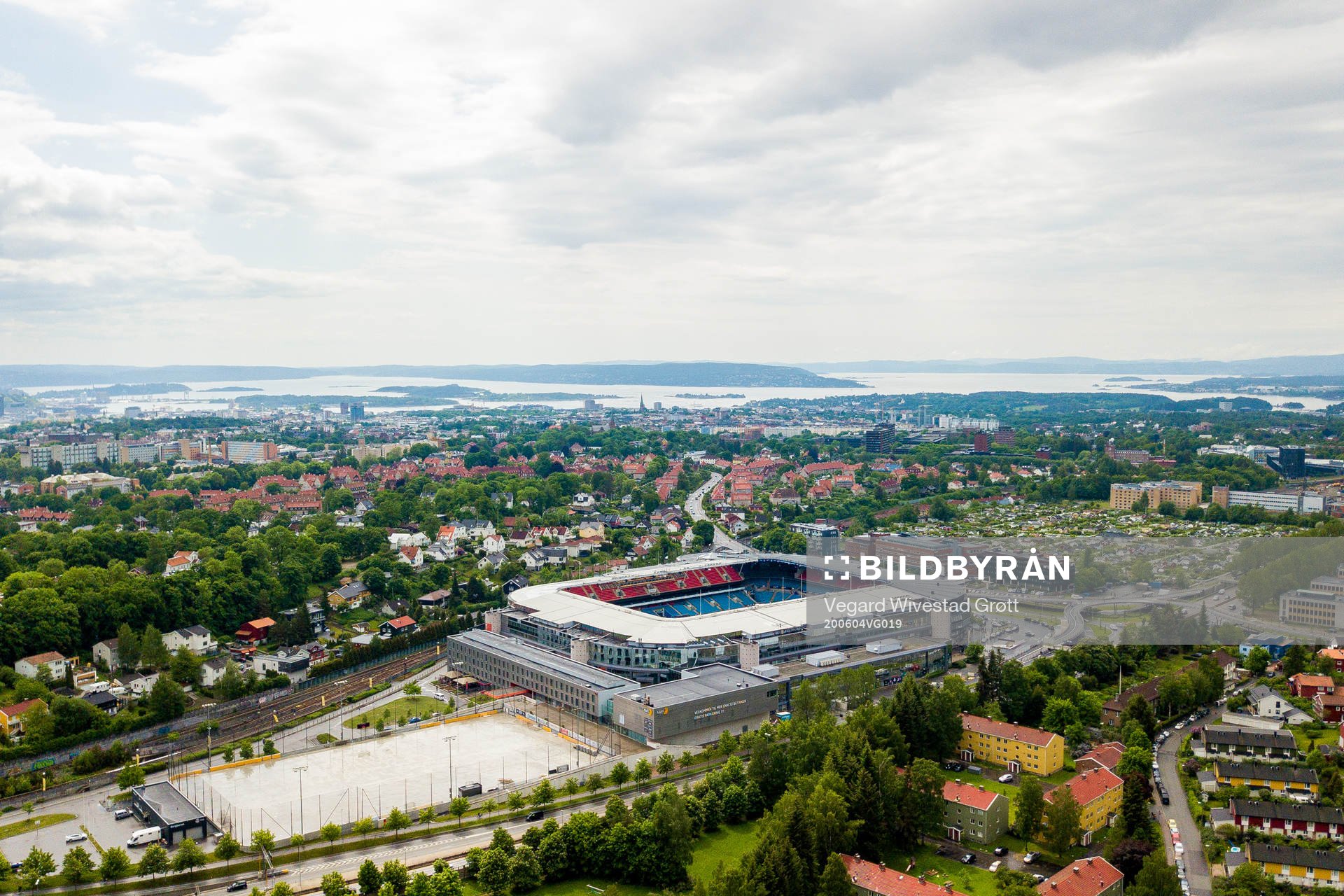 General view of Ullevaal Stadion