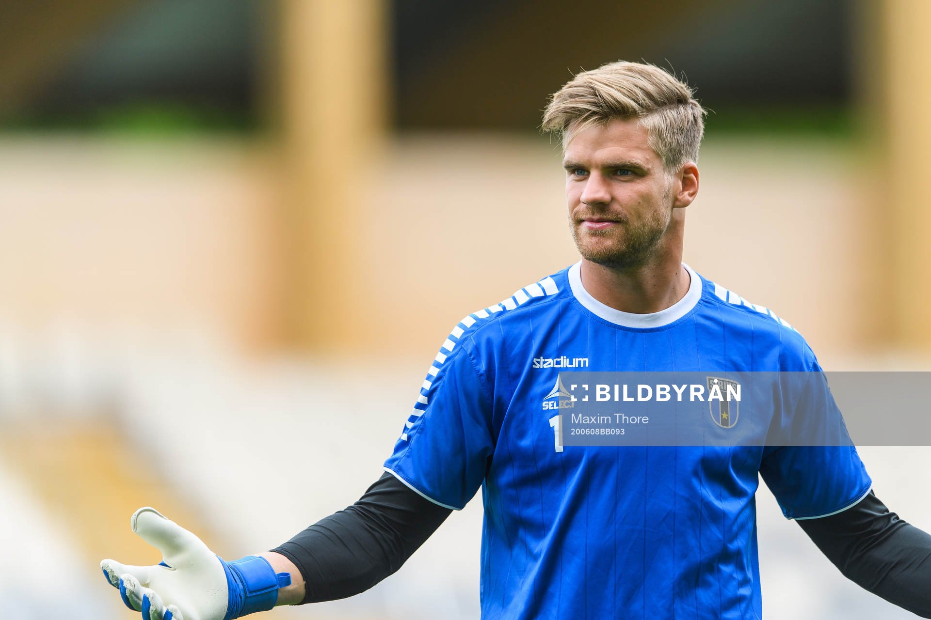 Målvakt Lukas Jonsson