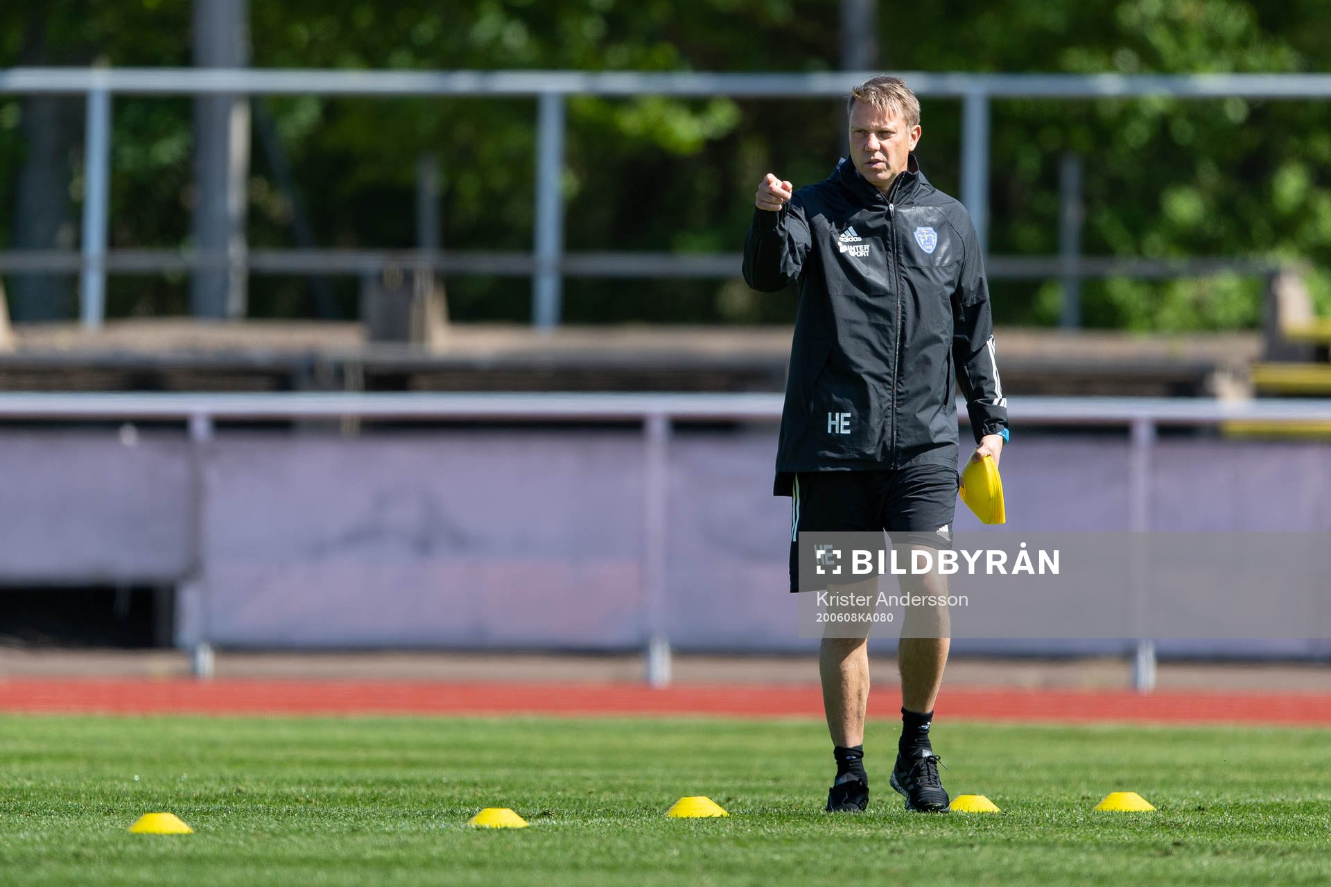 Falkenbergs tränare Hasse Eklund