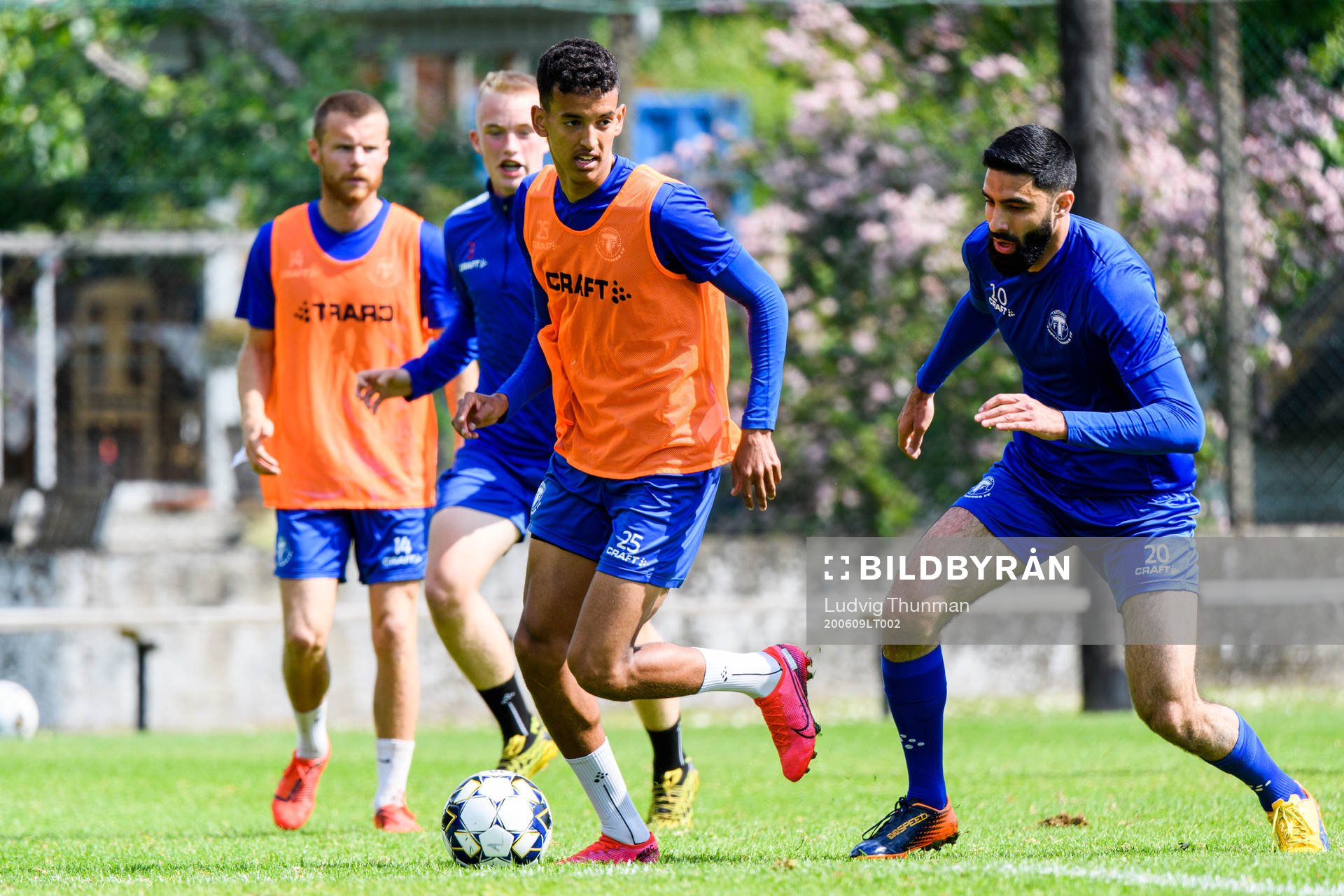 Jacob Christiansen och Mouhammed Ali Dhainiunder en