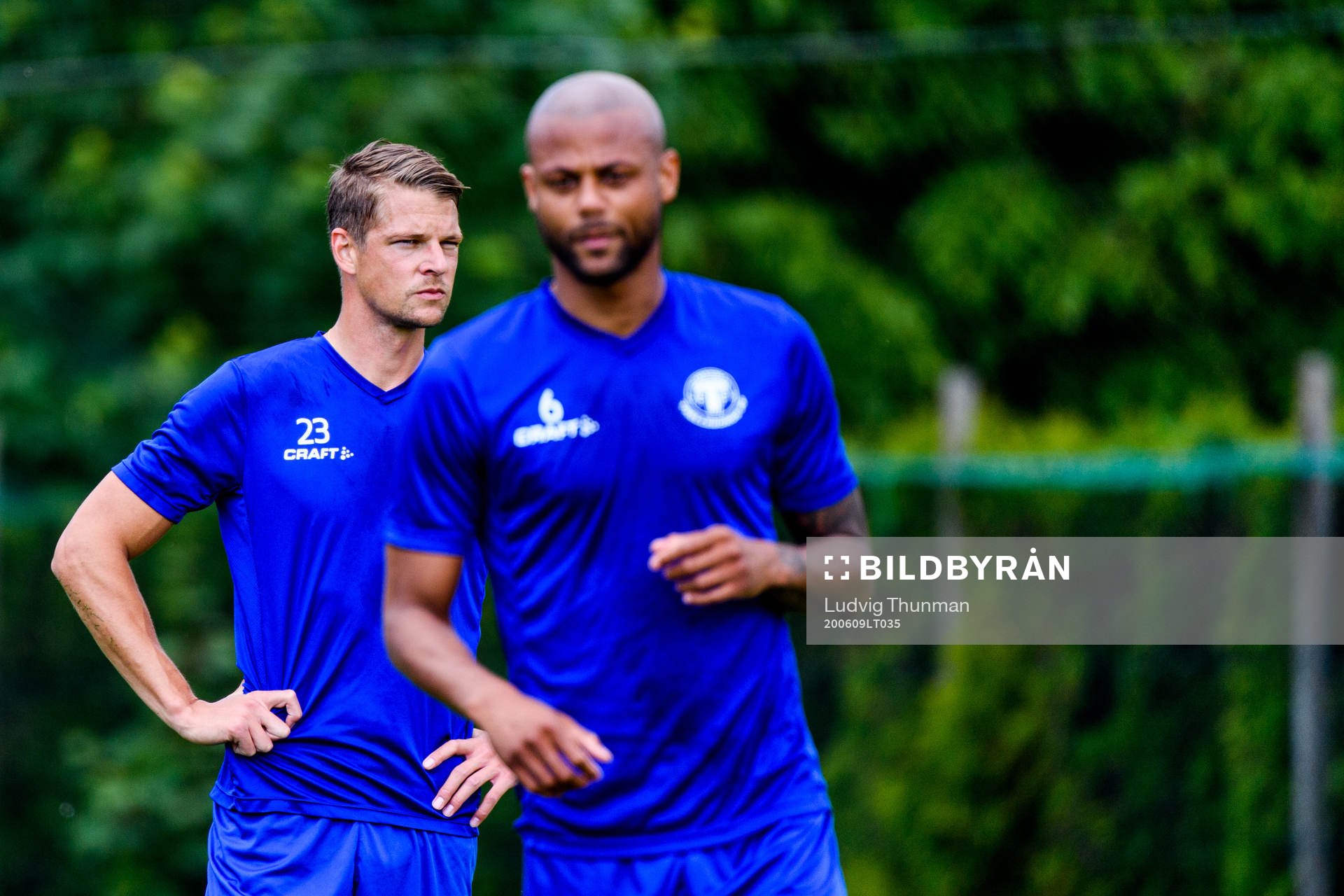 Fredrik Liverstam och Salif Camara Jönsson