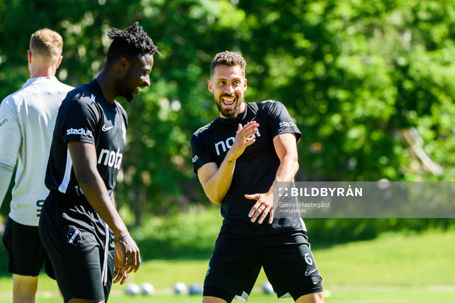 Ebenezer Ofori och Panajotis Dimitriadis
