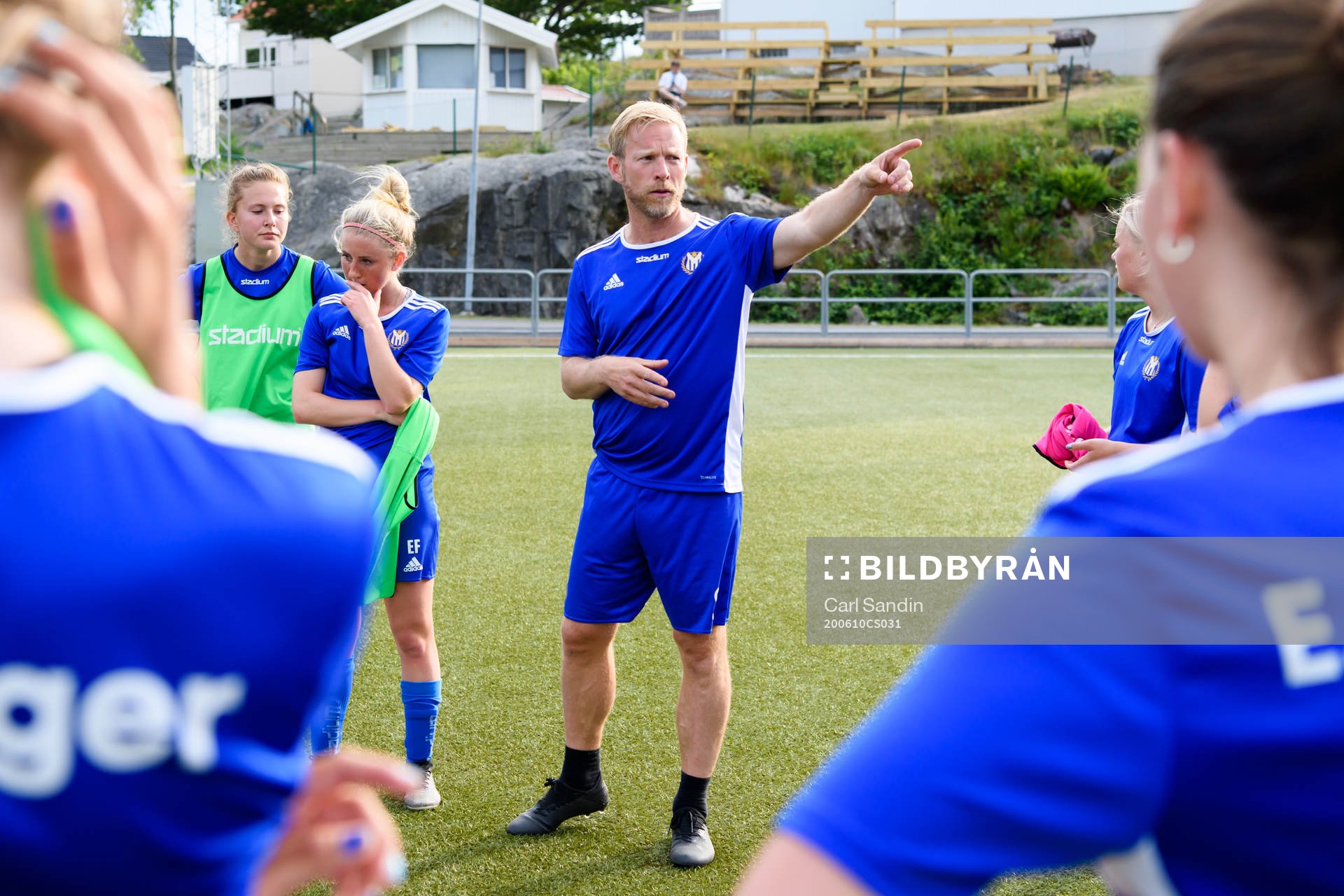 Tränare Carl Fhager