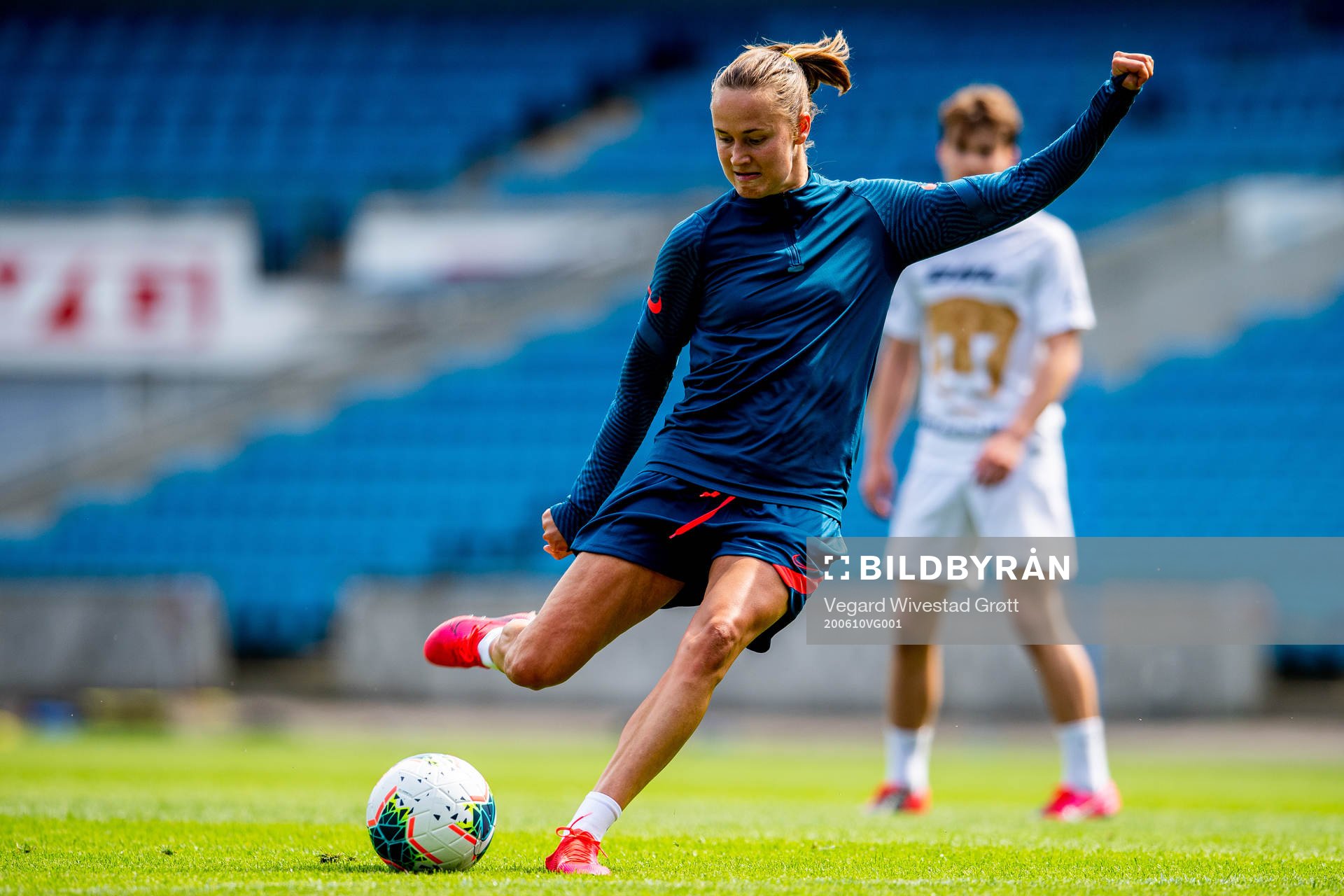 Caroline Graham Hansen of the Norwegian national football