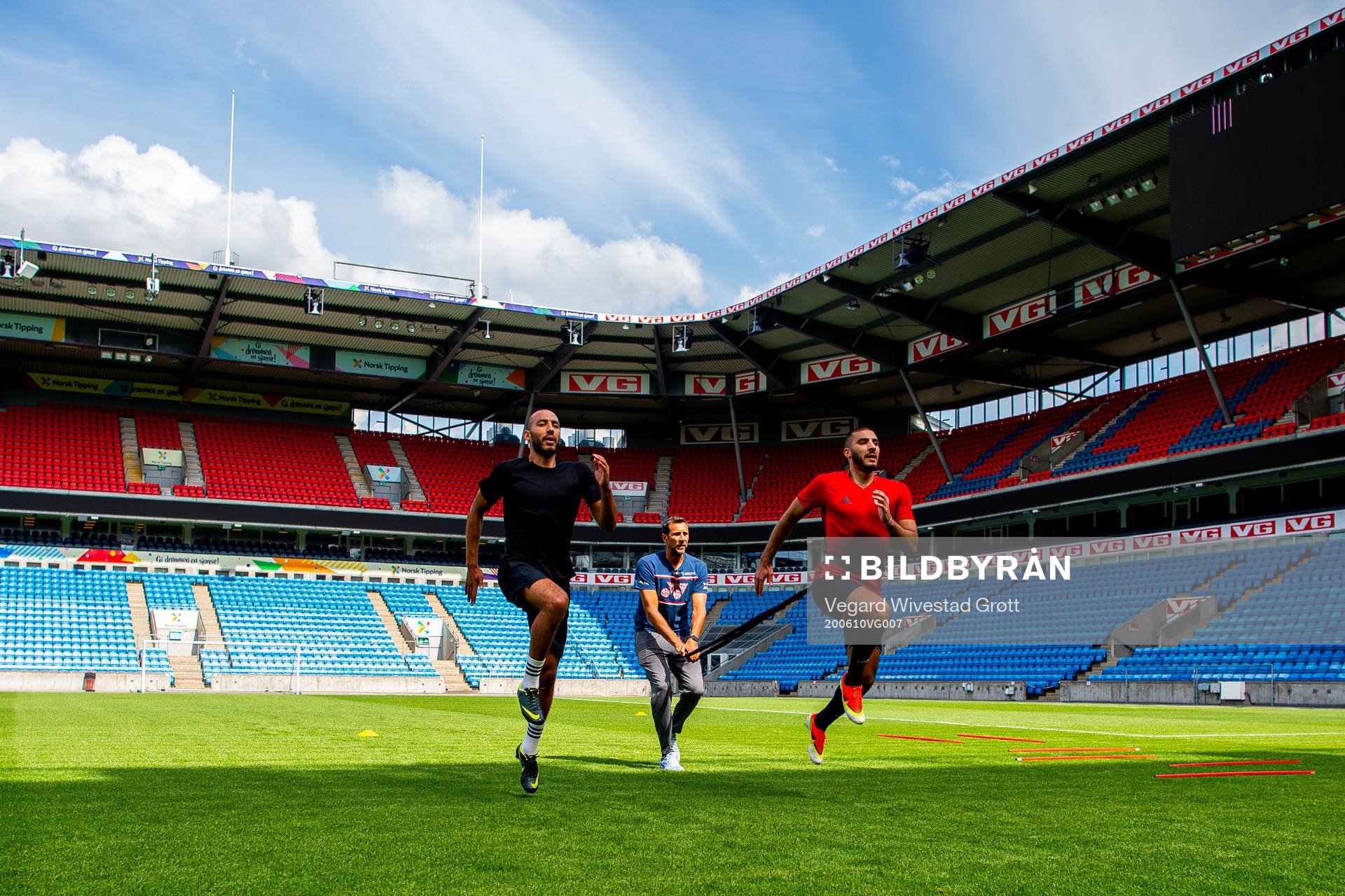 Haitam Aleesami of the Norwegian national football team