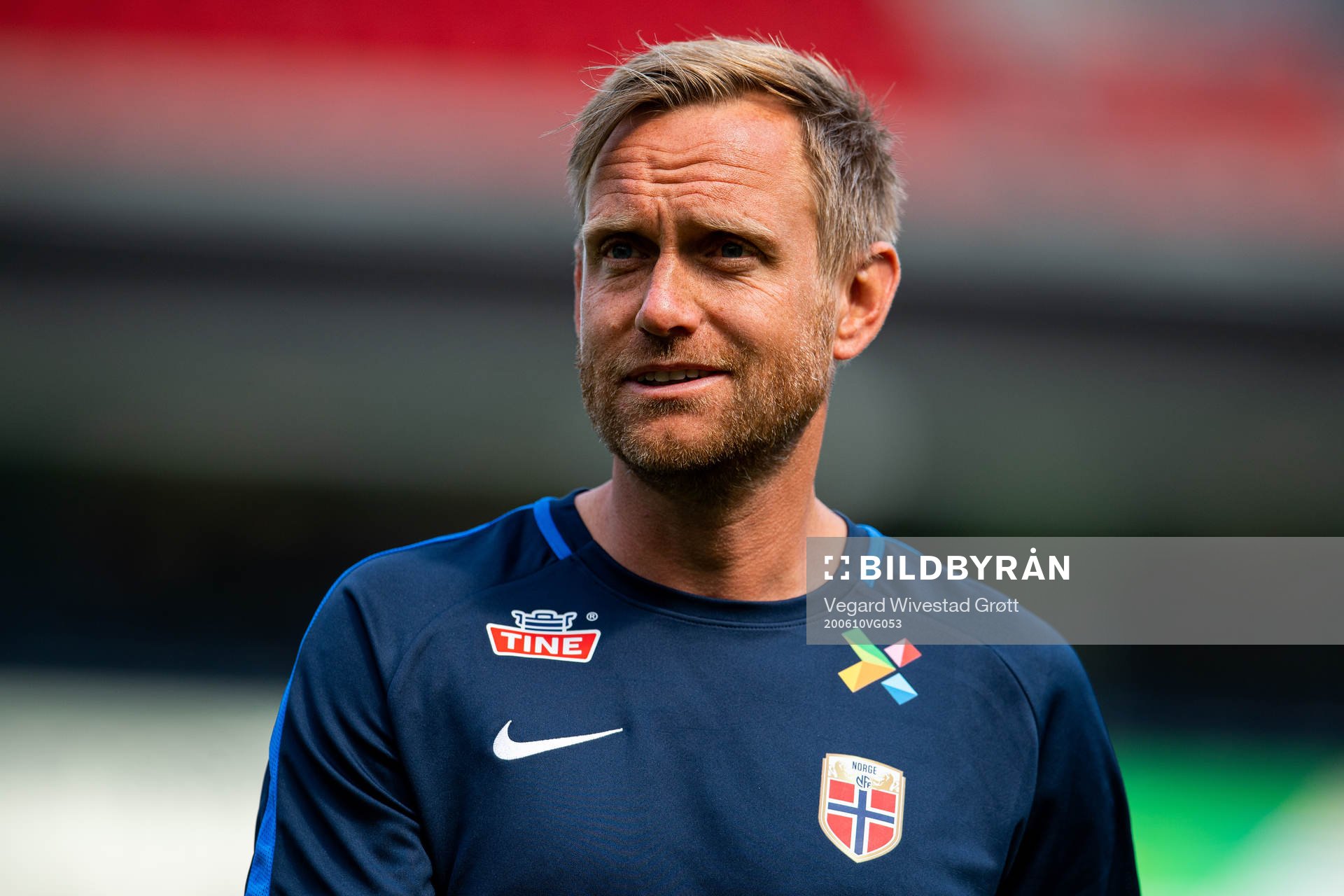 Martin Sjögren, head coach of the Norwegian women’s