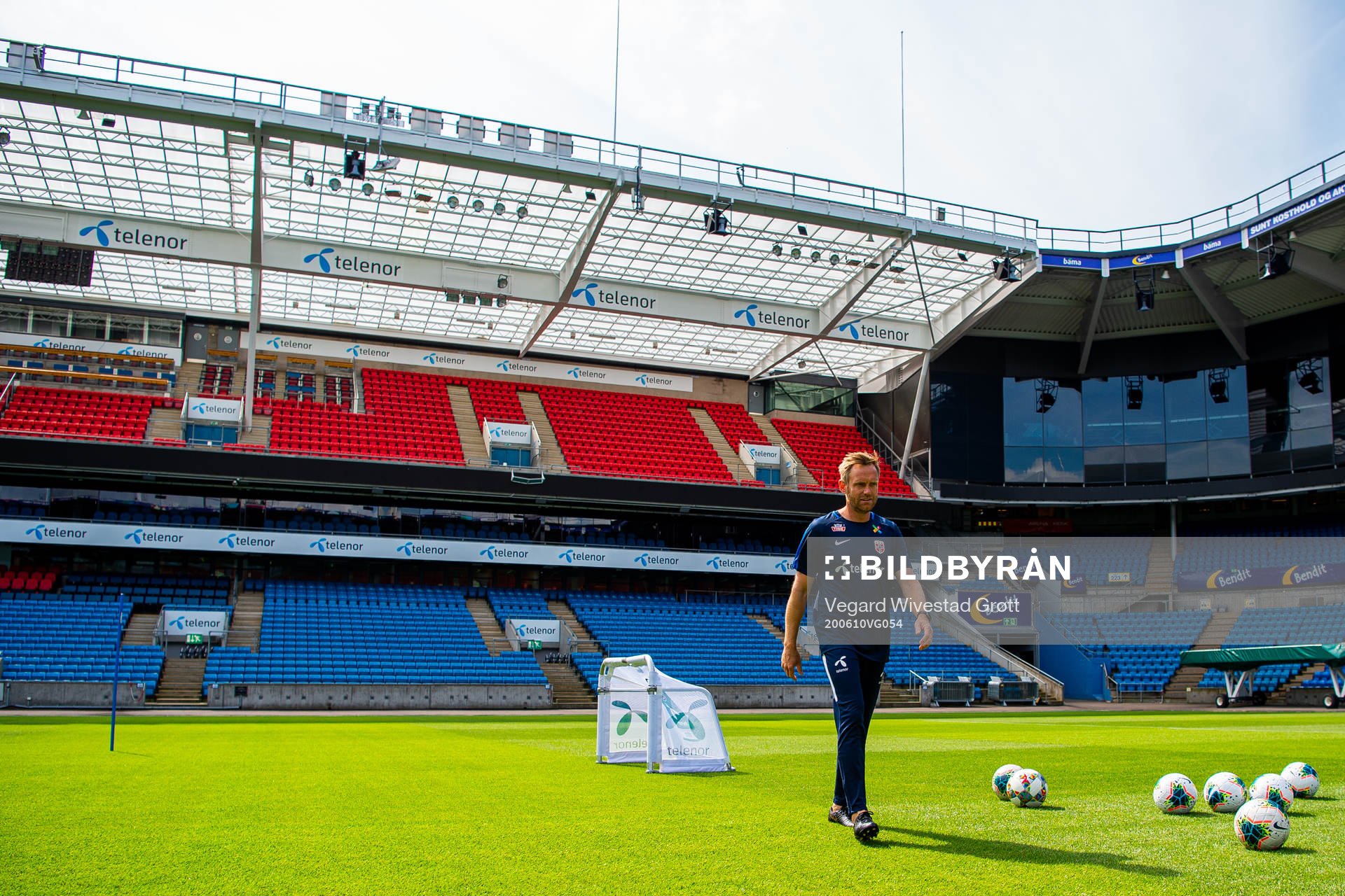 Martin Sjögren, head coach of the Norwegian women’s