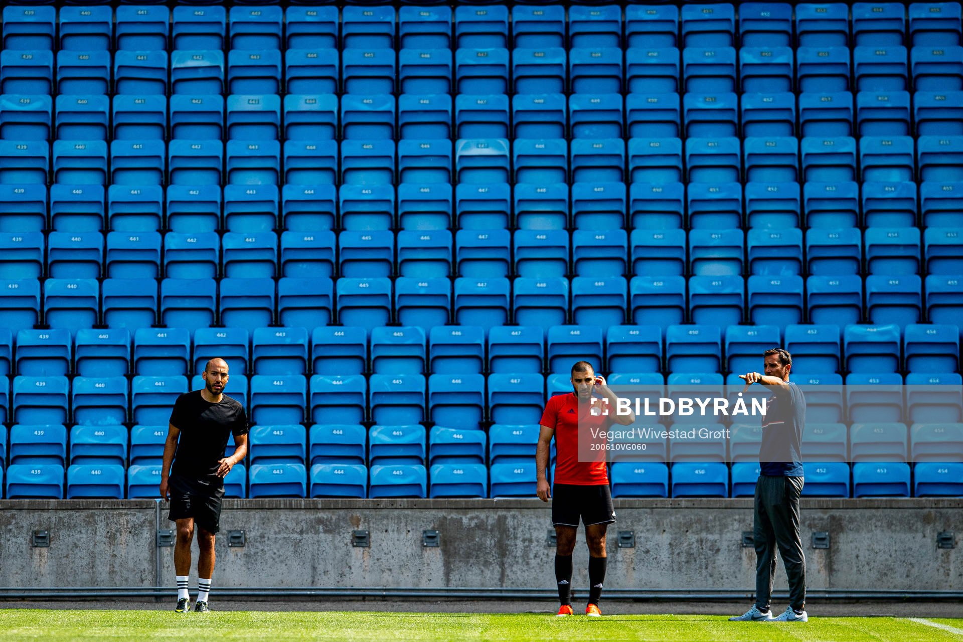 Haitam Aleesami of the Norwegian national football team