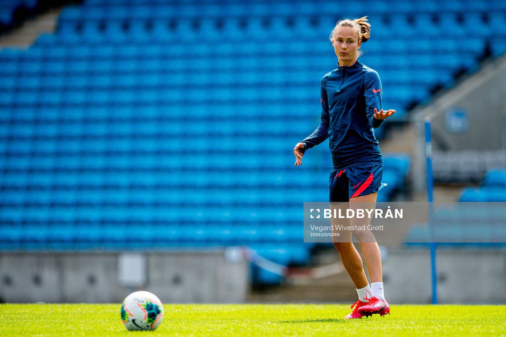 Caroline Graham Hansen of the Norwegian national football
