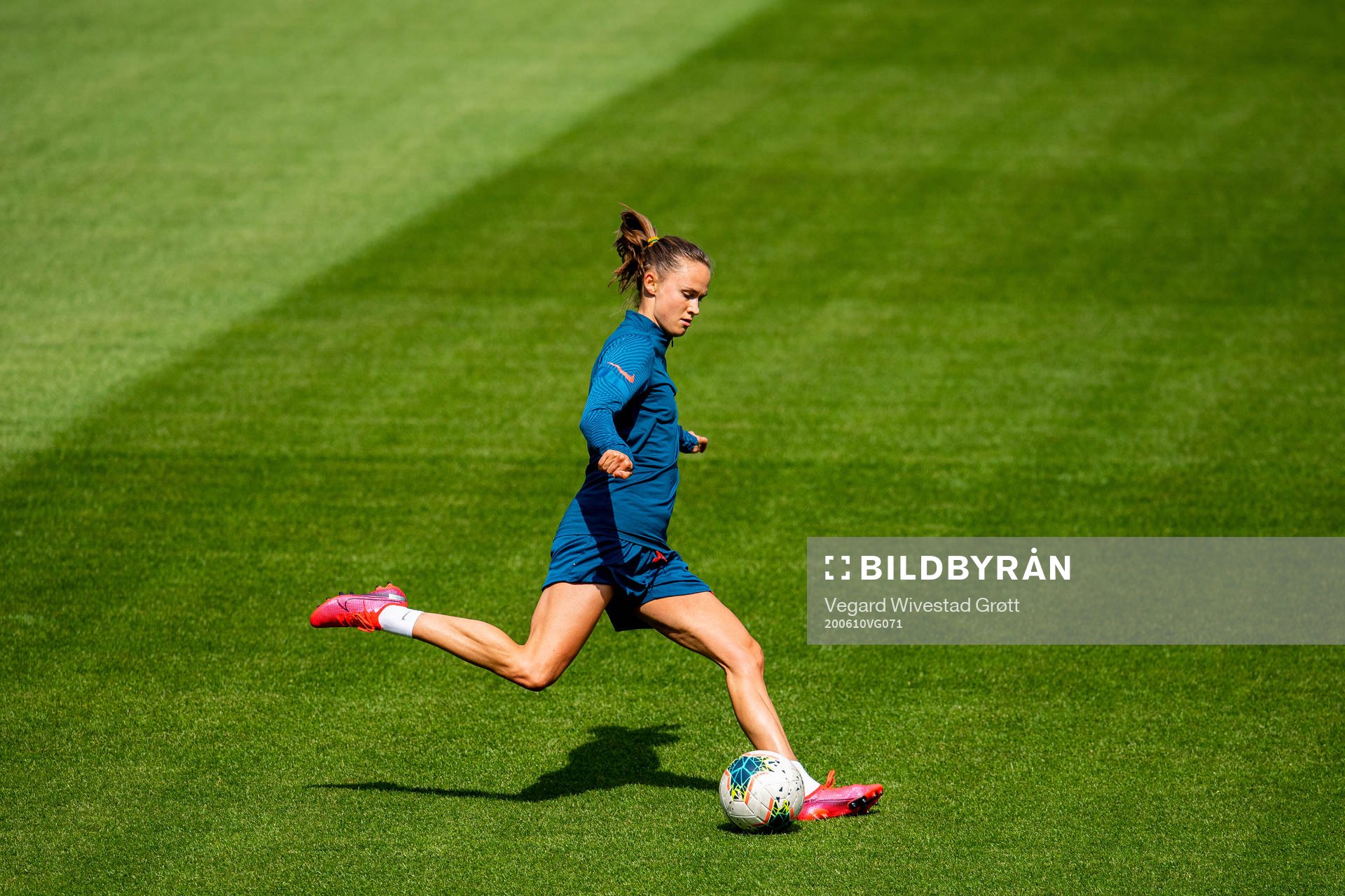 Caroline Graham Hansen of the Norwegian national football