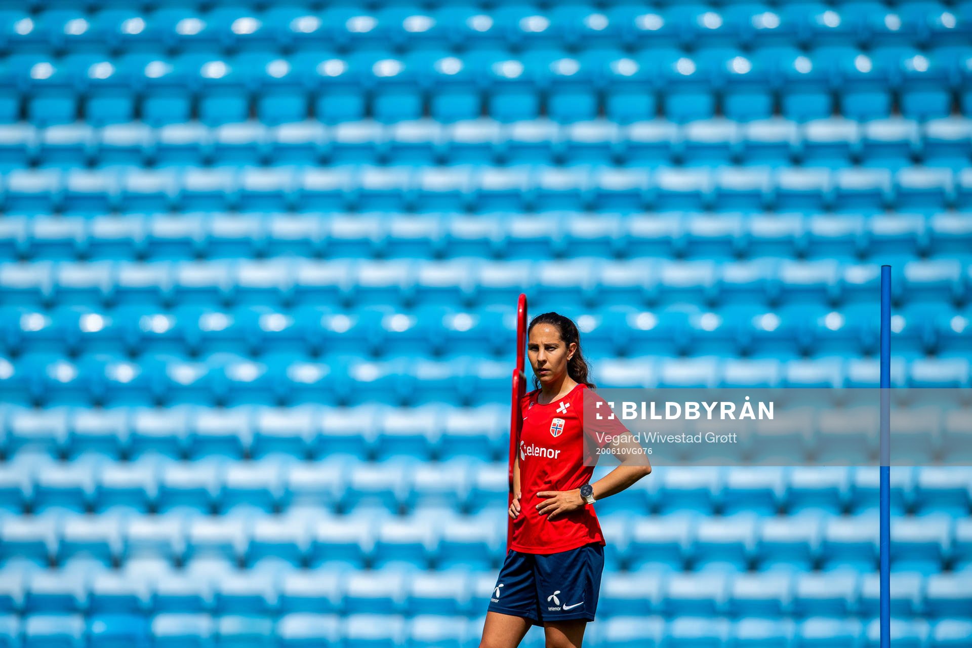 Ingrid Moe Wold of the Norwegian national football team
