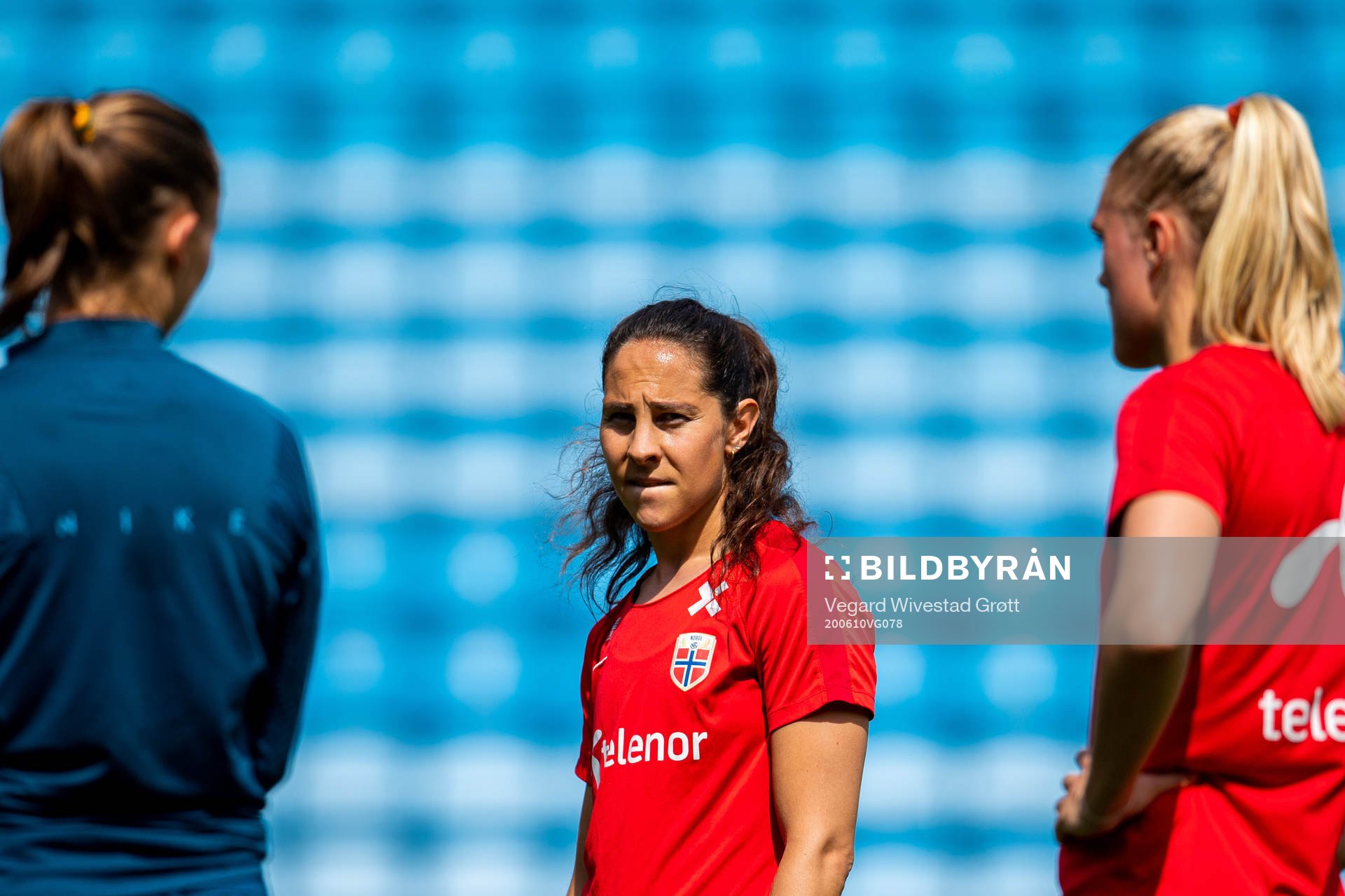 Ingrid Moe Wold of the Norwegian national football team