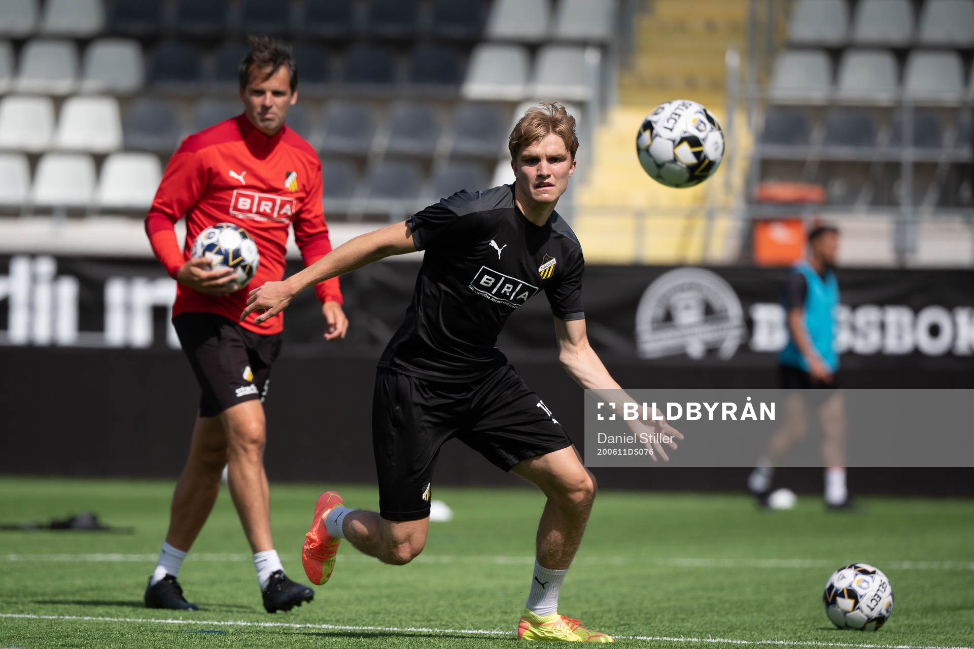 Jakob Hedenquist under en träning med Häcken den 11 juni 2020 i Göteborg.