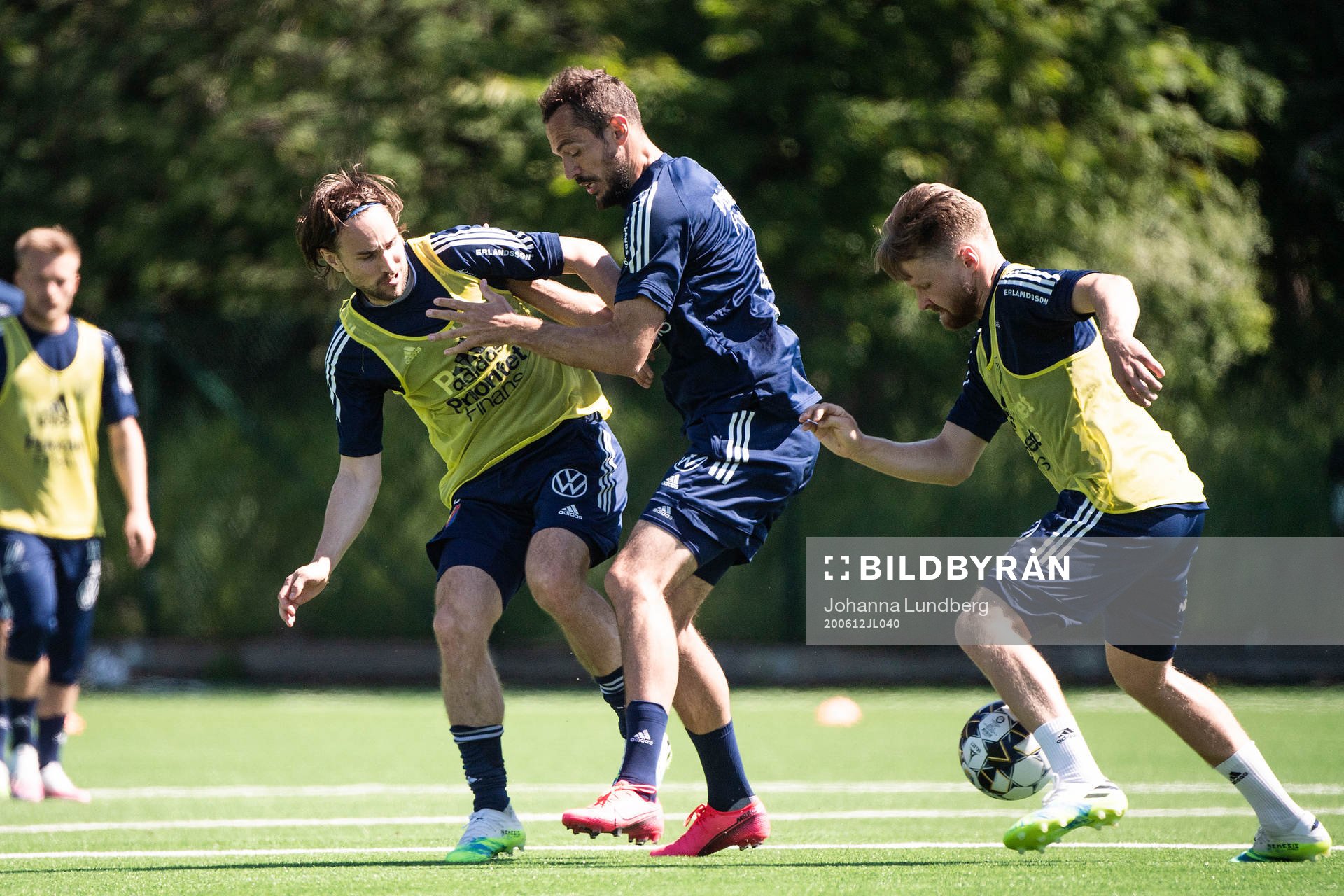 Kevin Walker, Emir Kujovic och Jacob Une Larsson
