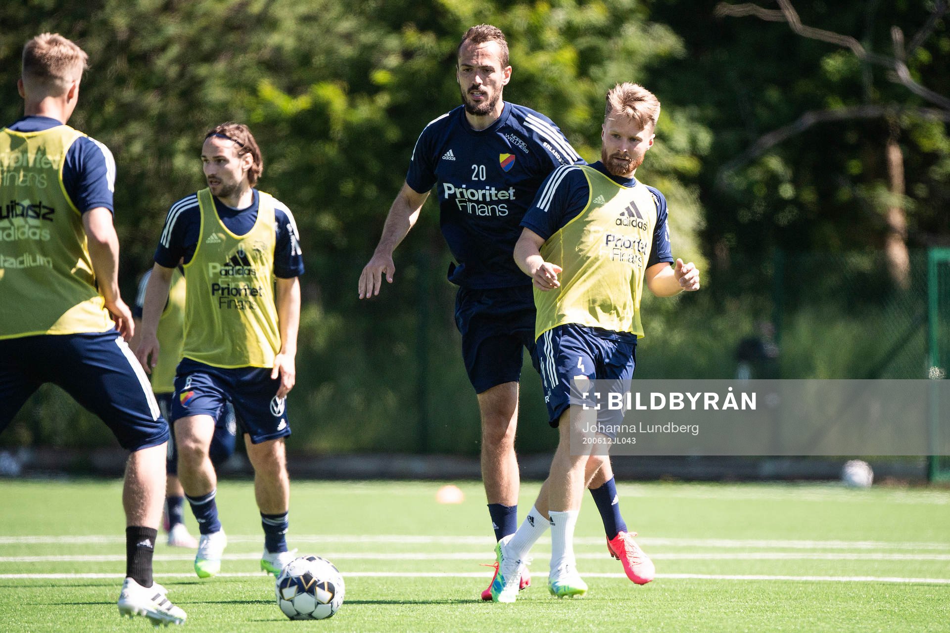 Emir Kujovic och Jacob Une Larsson