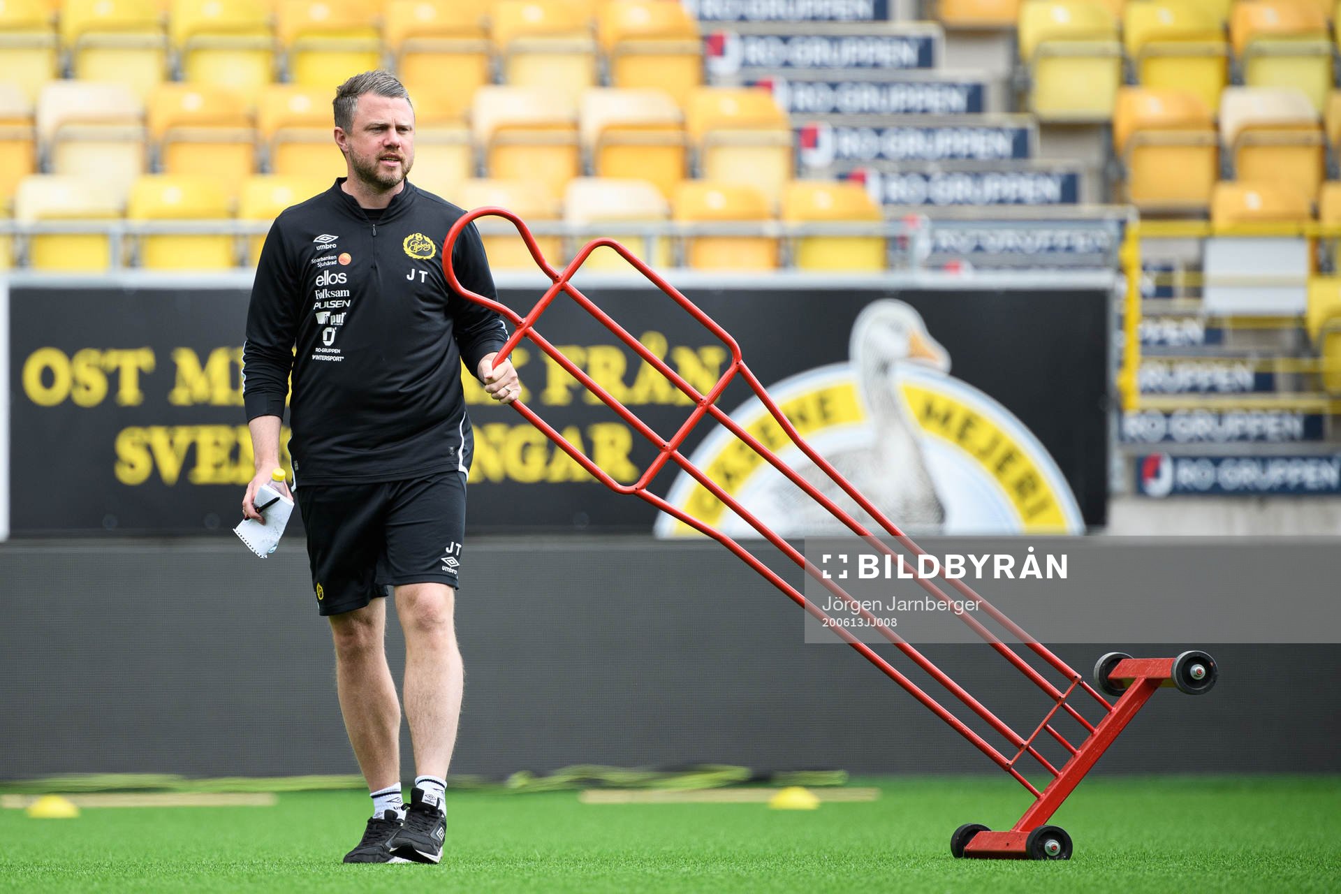 Manager Jimmy Thelin