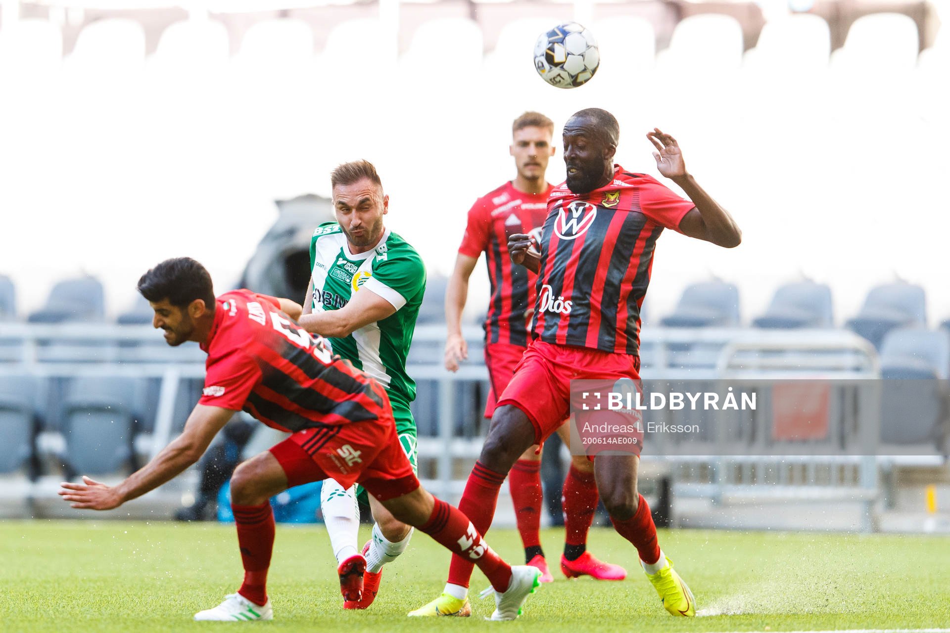 Hammarbys Muamer Tankovic mot Östersunds Rewan Amin och
