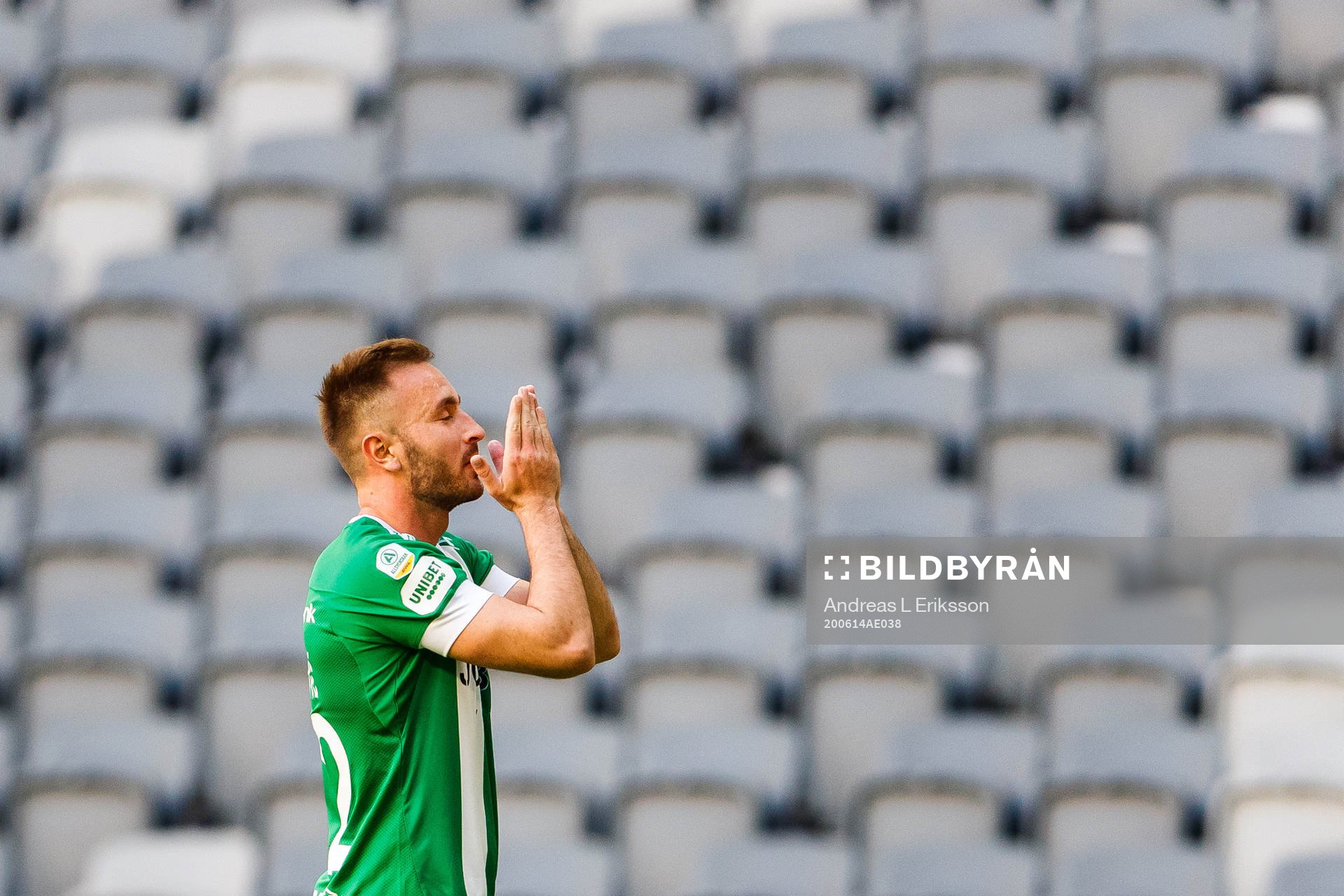 Hammarbys Muamer Tankovic jublar