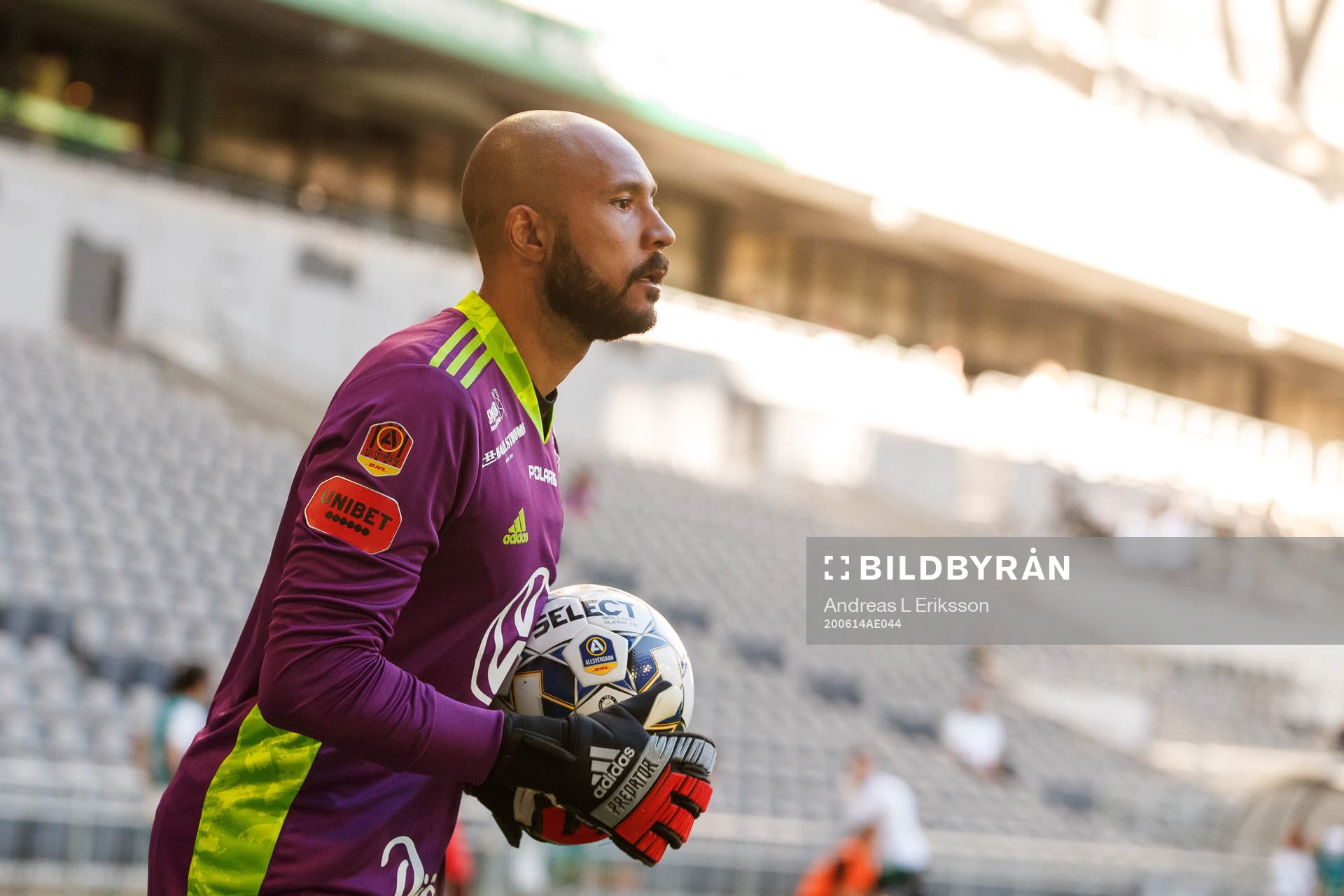 Östersunds målvakt Aly Keita