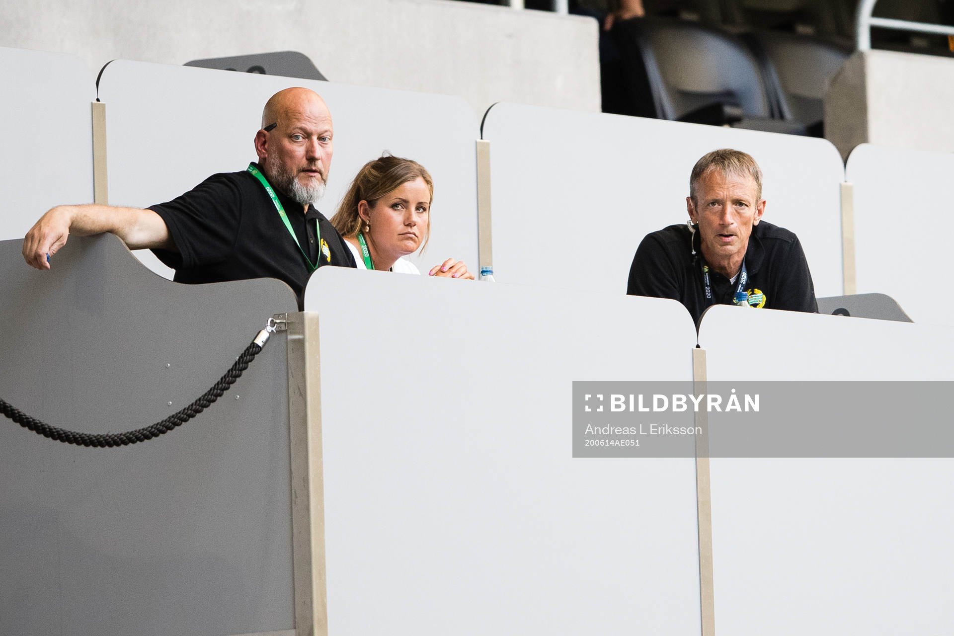 Hammarbys Håkan Leydner och Göran Rickmer, ansvarig