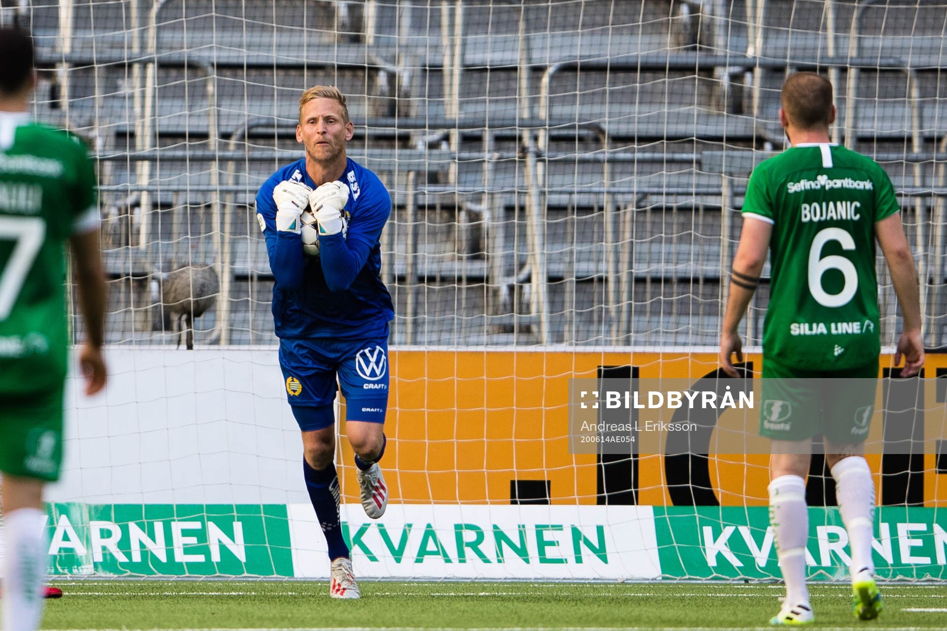 Hammarbys målvakt David Ousted