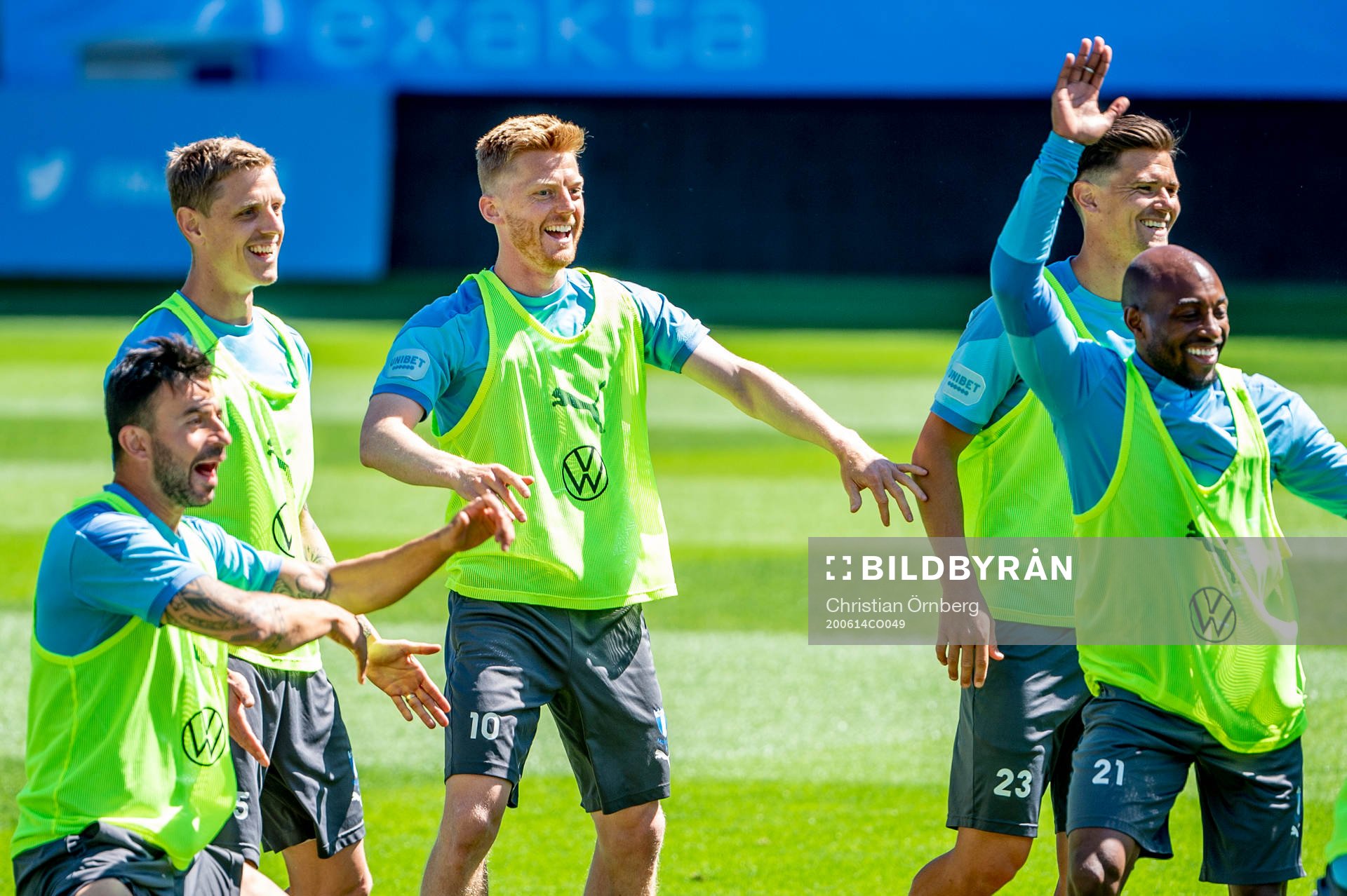 Behrang Safari, Sören Rieks, Anders Christiansen, Marcus