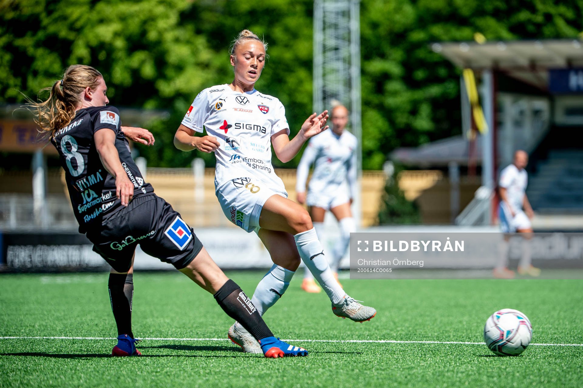 Växjös Emelie Henriksen mot Rosengårds Hanna Bennison