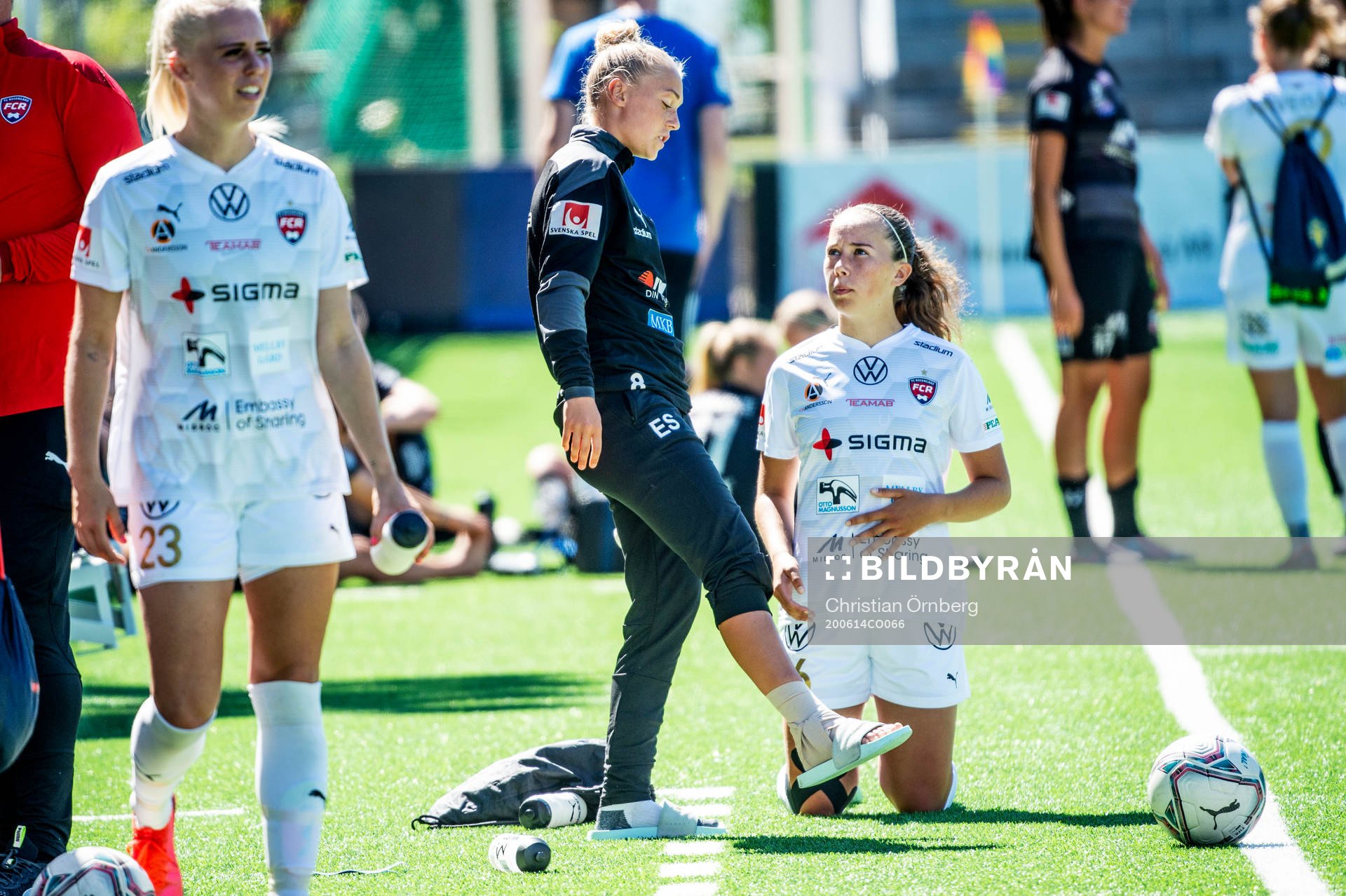 Rosengårds Hanna Bennison skadade sig