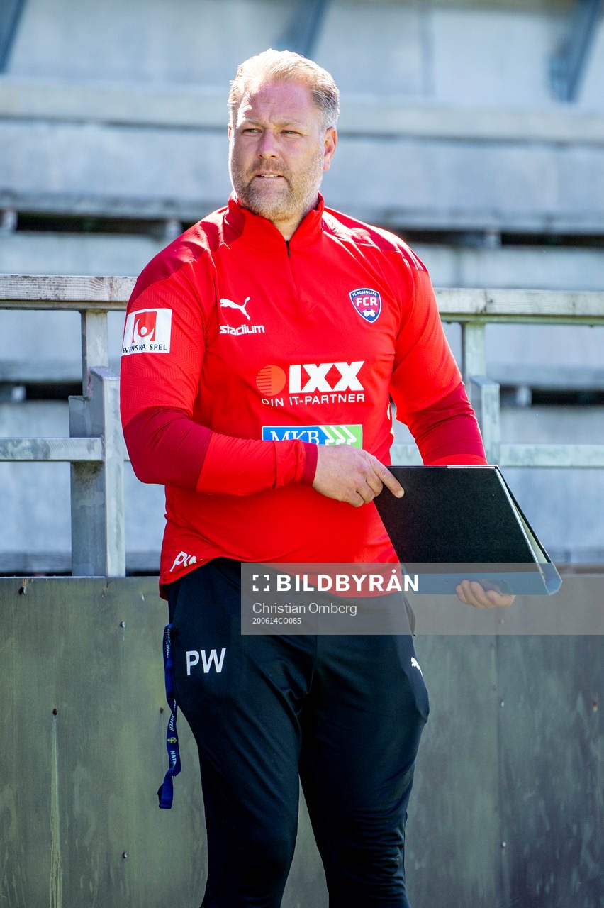 Rosengårds assisterande tränare Patrick Winqvist