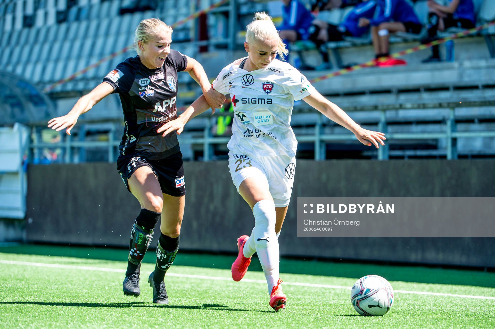 Växjös Stina Lennartsson mot Rosengårds Sofie Svava