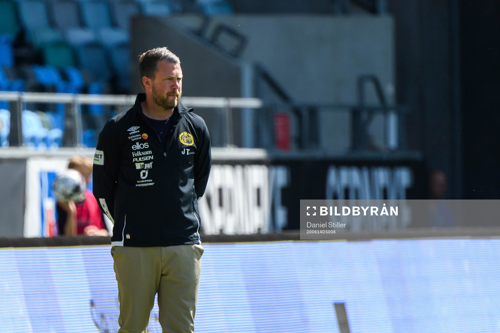 Elfsborgs manager Jimmy Thelin