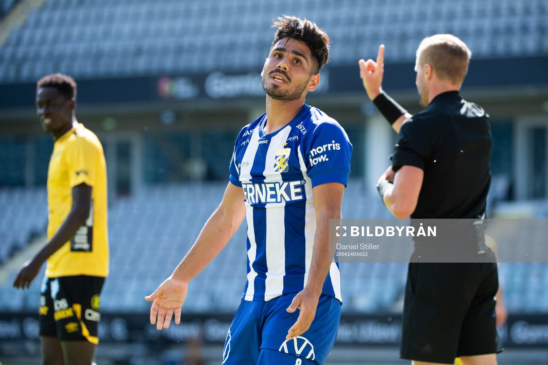 IFK Göteborgs Hosam Aiesh deppar
