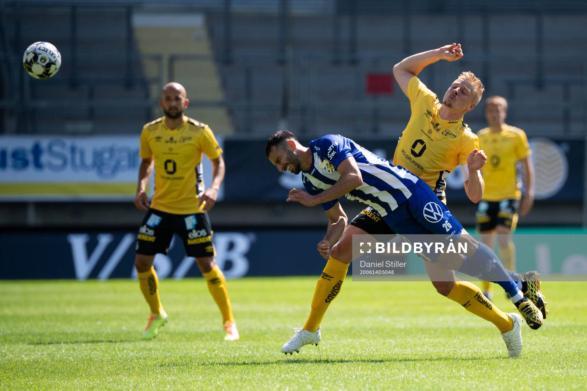 IFK Göteborgs André Calisir och Elfsborgs Per Frick