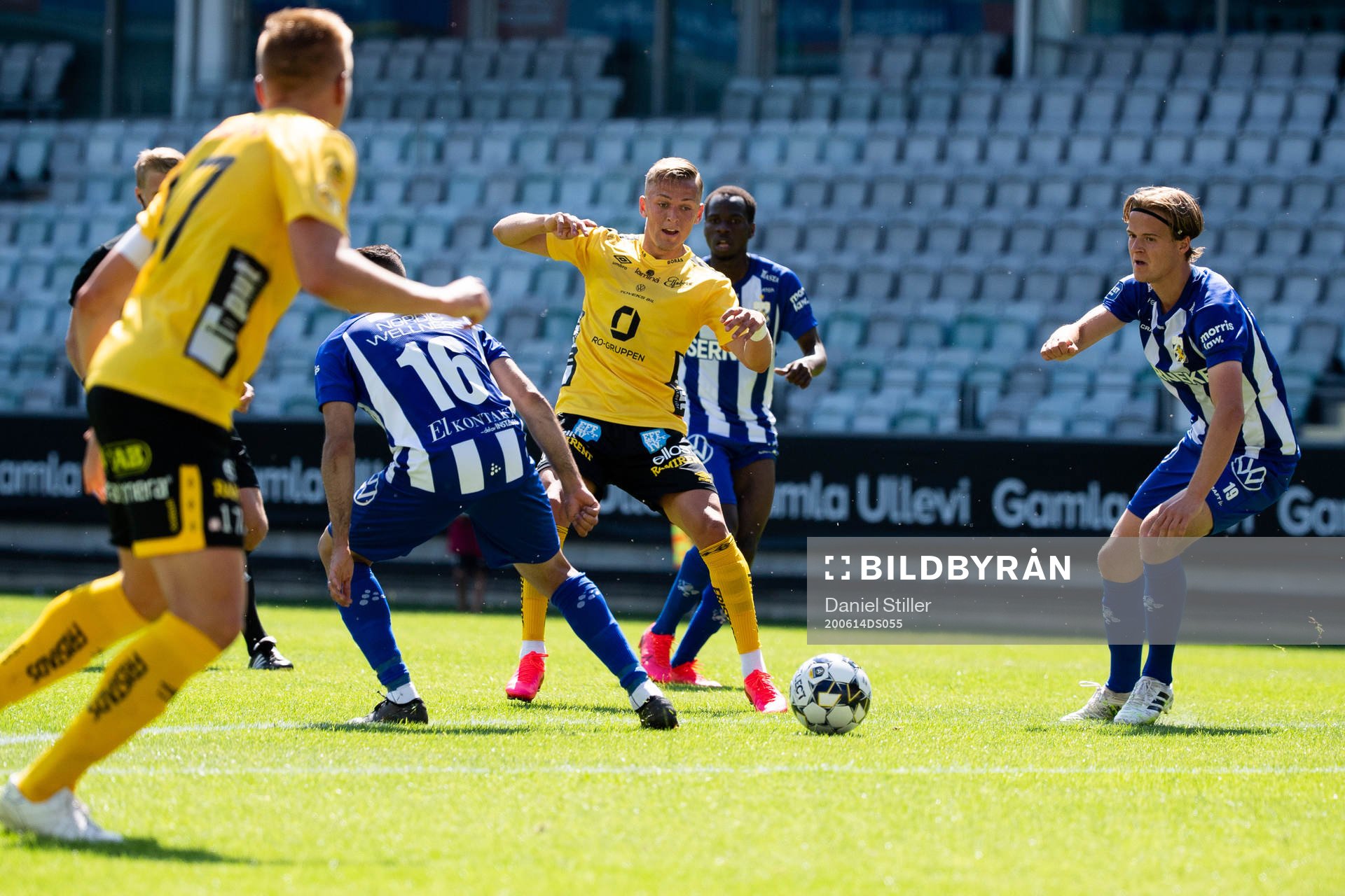 Elfsborgs Jesper Karlsson och IFK Göteborgs August