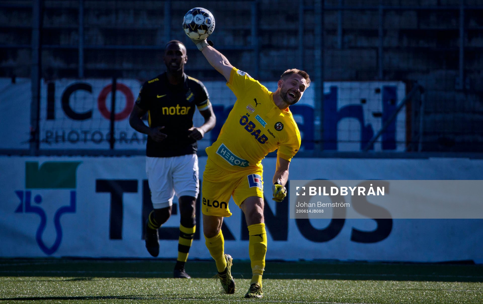 Örebros målvakt Oscar Jansson