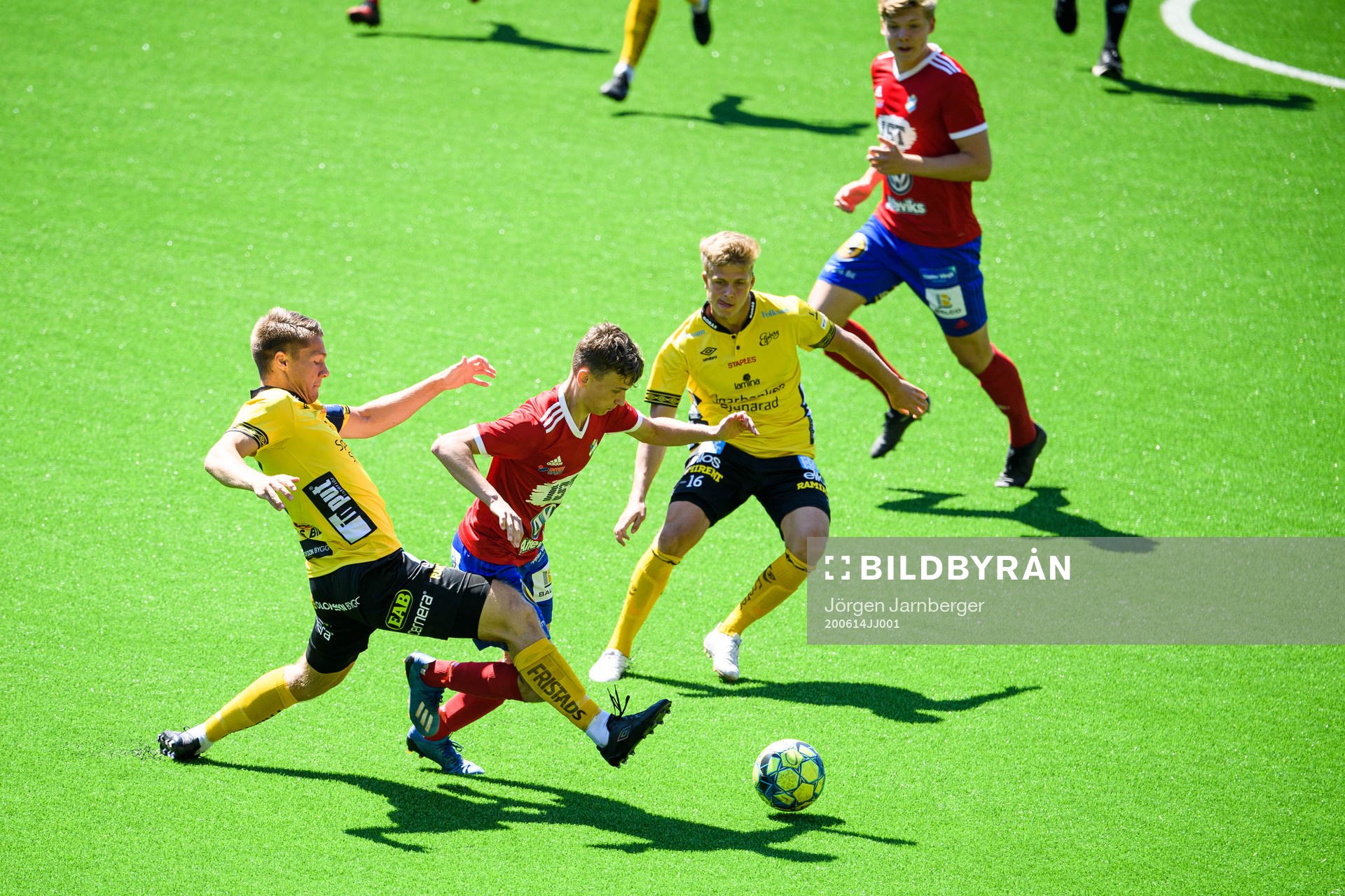 Elfsborgs Gustav Broman och Kevin Holmén