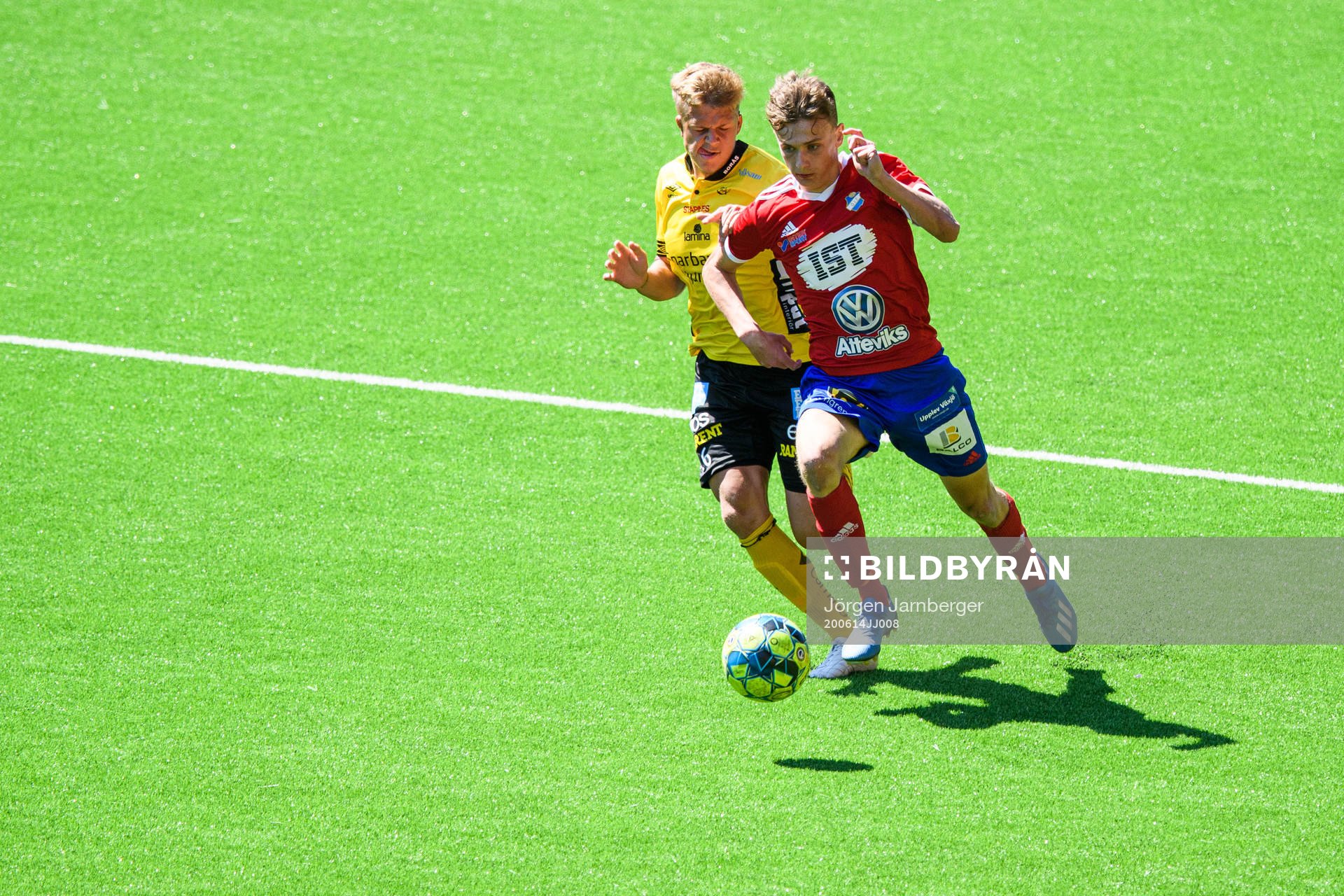 Östers Emil Wolff och Elfsborgs Kevin Holmén