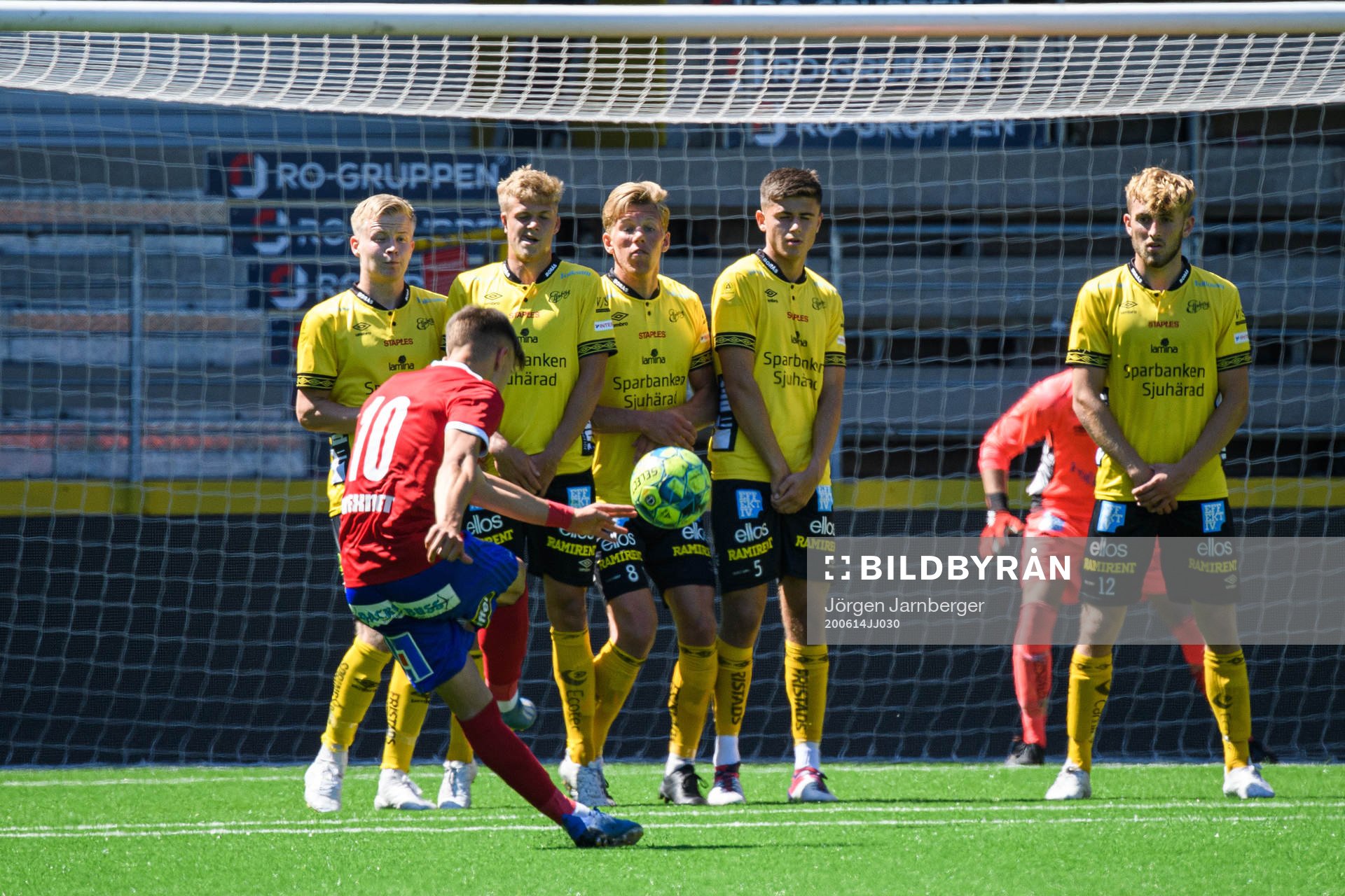 Elfsborgs Gustav Broman, Kevin Holmén, Noah Söderberg och