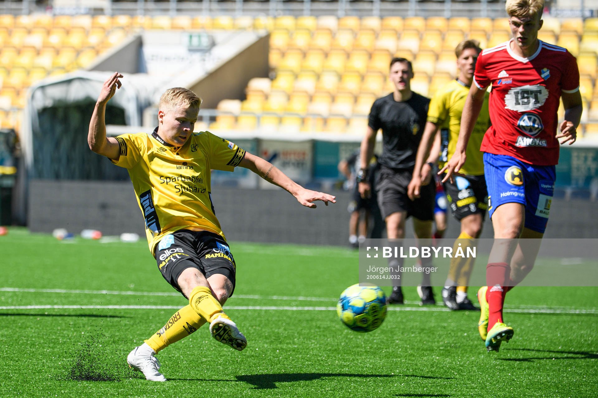 Elfsborgs Kevin Liimatainen skjuter 3-0