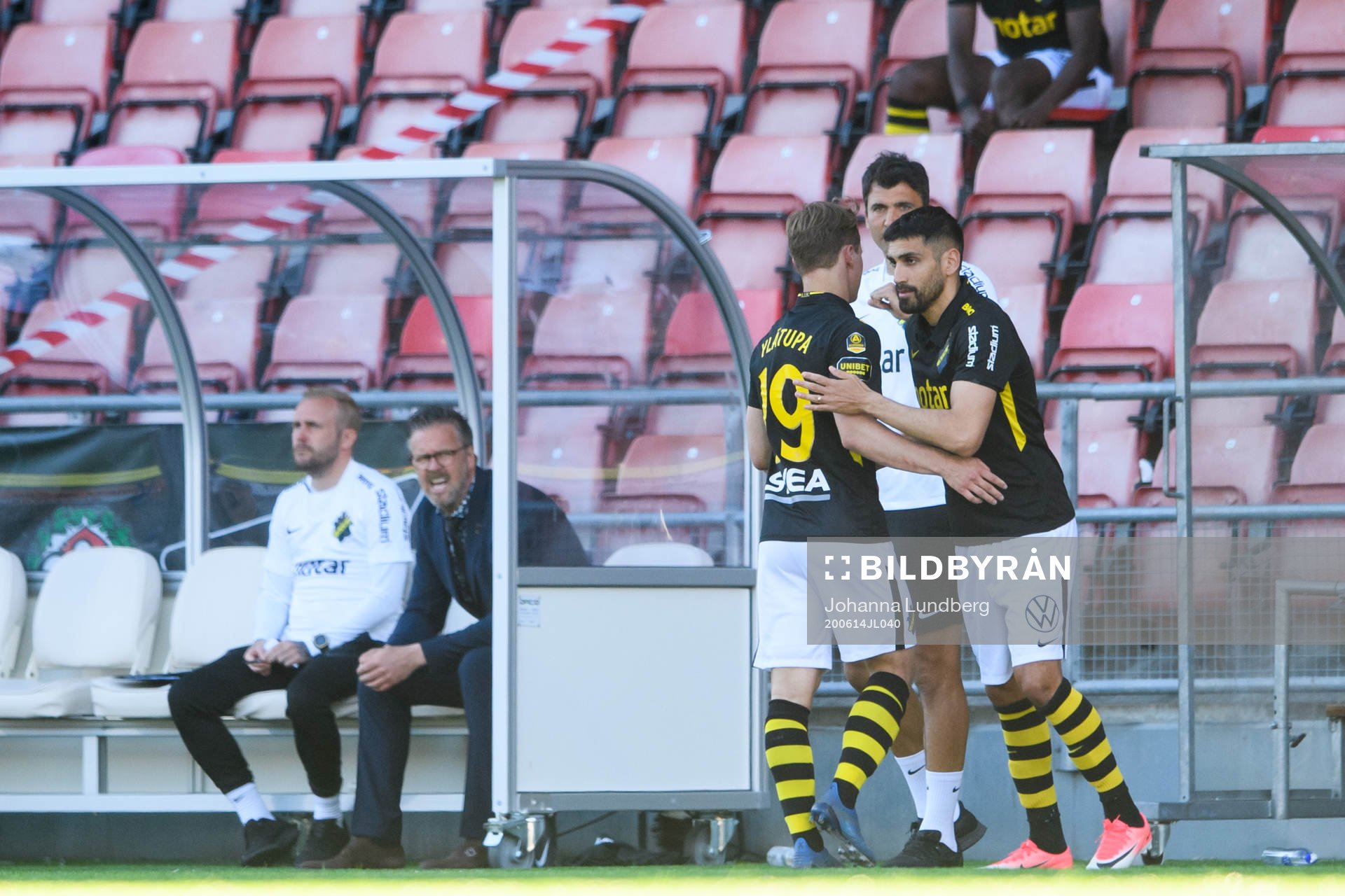 s Saku Ylätupa byter med Stefan Silva