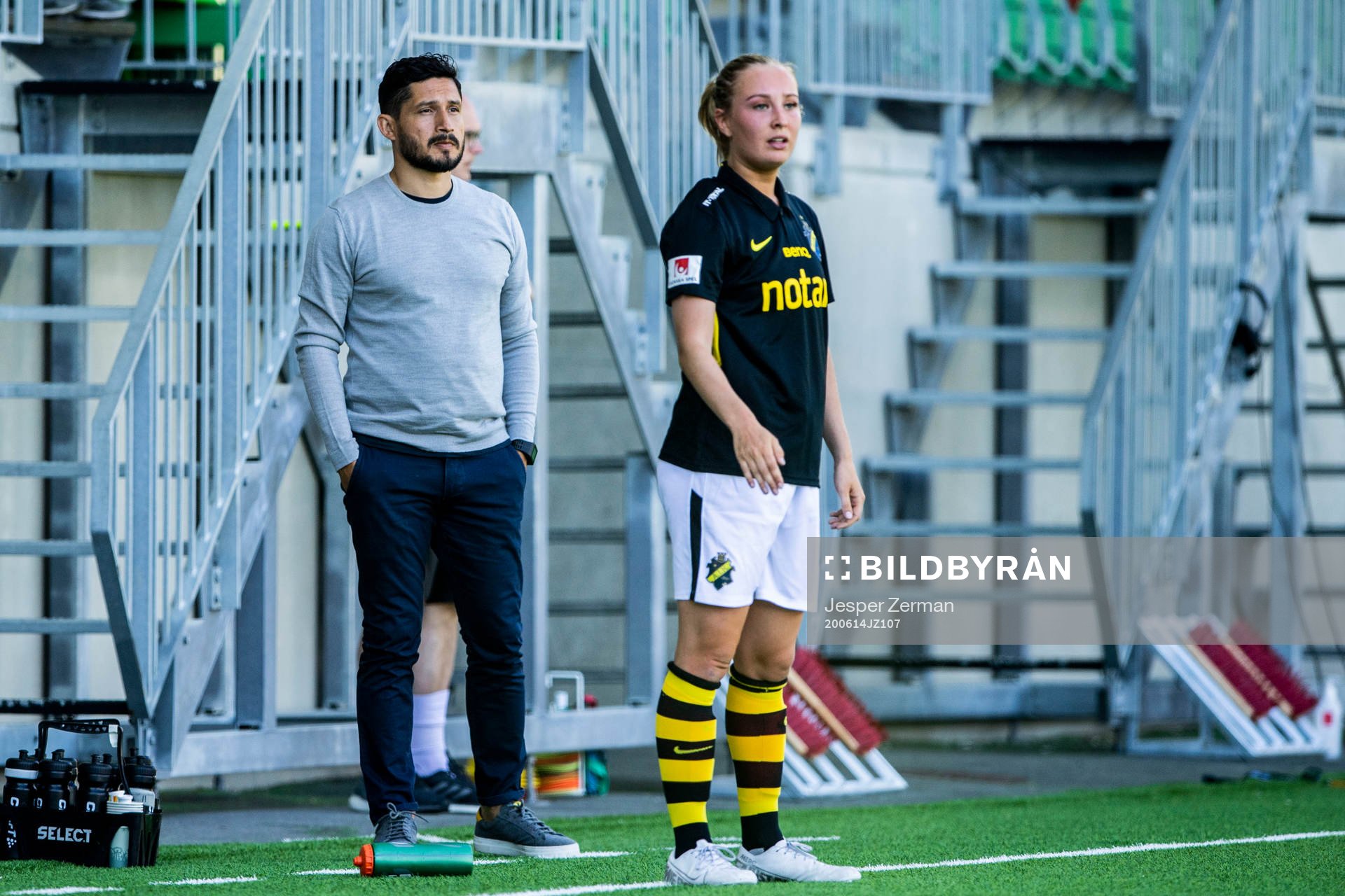 Hammarbys tränare Pablo Pinones-Arce