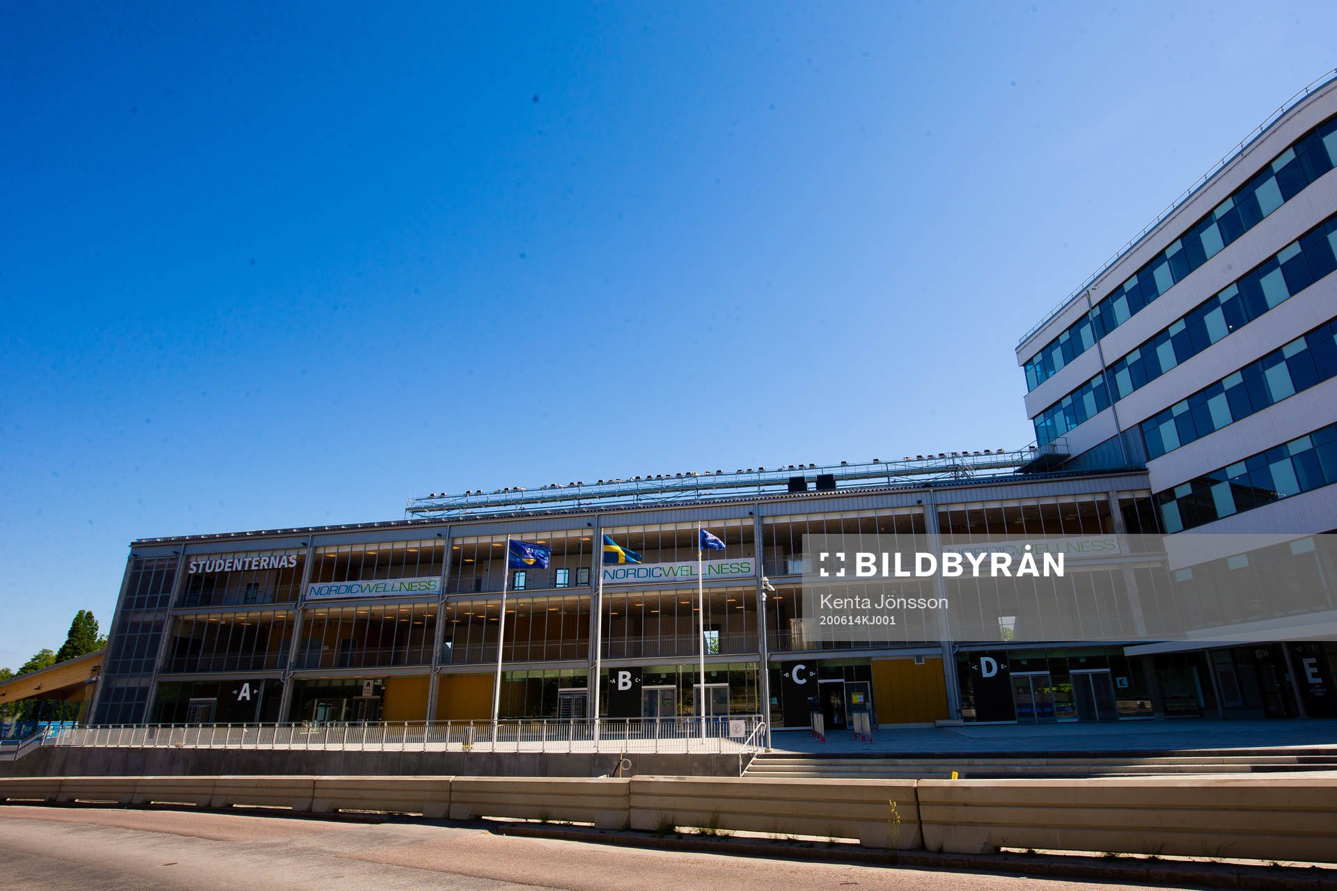 Exteriör av Studenternas