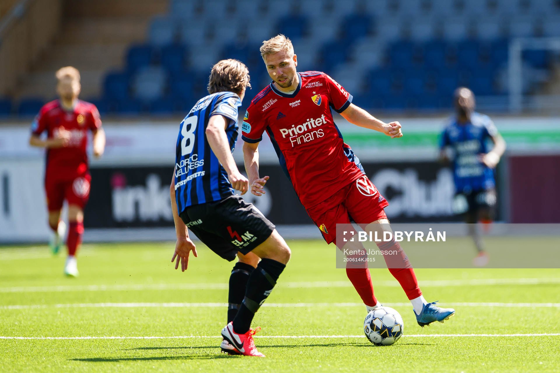 Sirius Tim Björkström och Djurgårdens Jonathan Ring