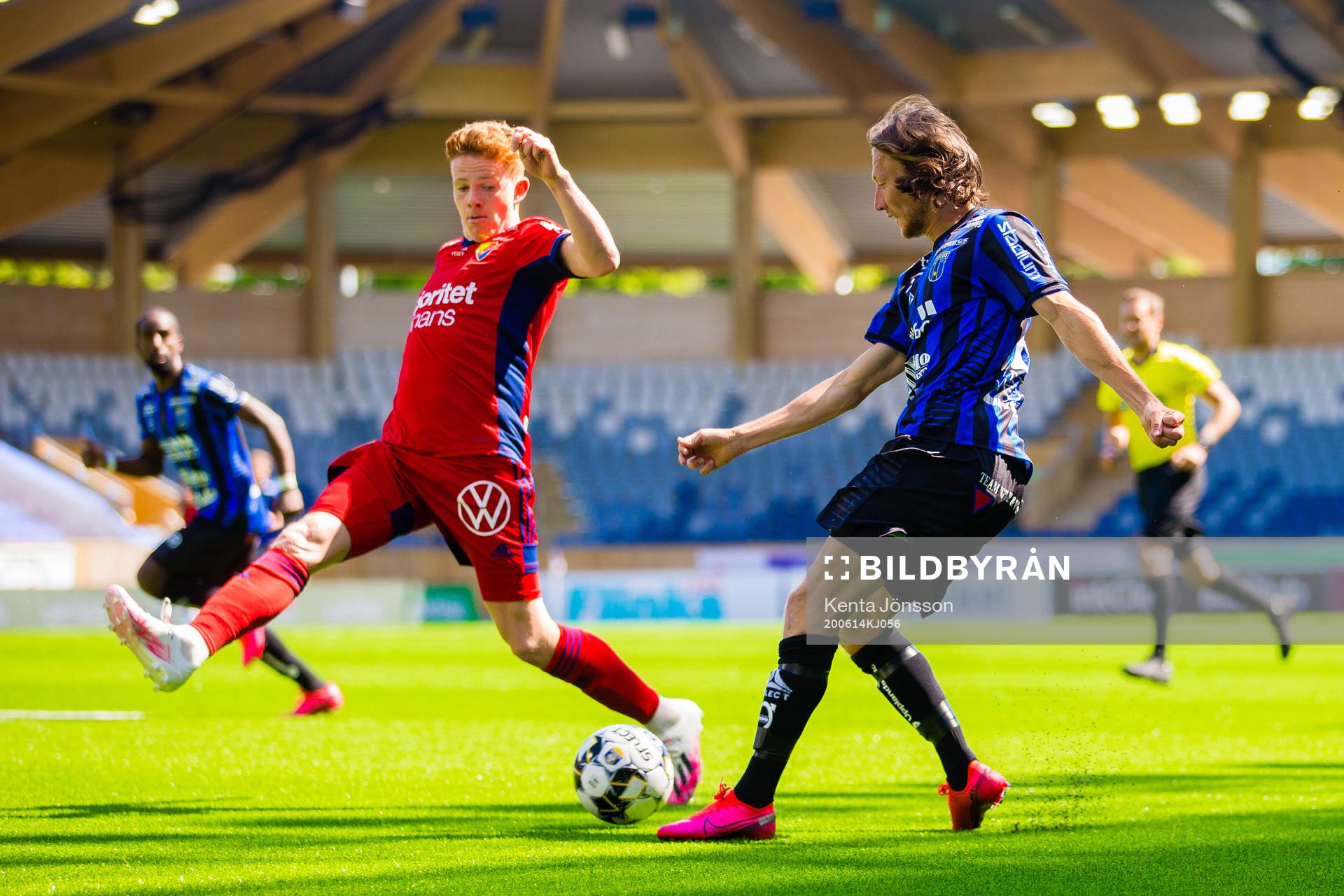 Djurgårdens Aslak Witry och Sirius Axel Björnström