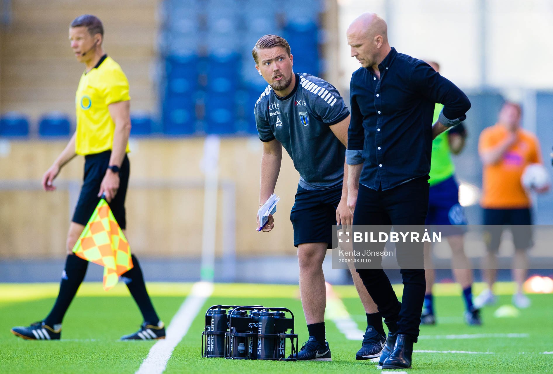 Sirius assisterande tränare Theodor Olsson och tränare