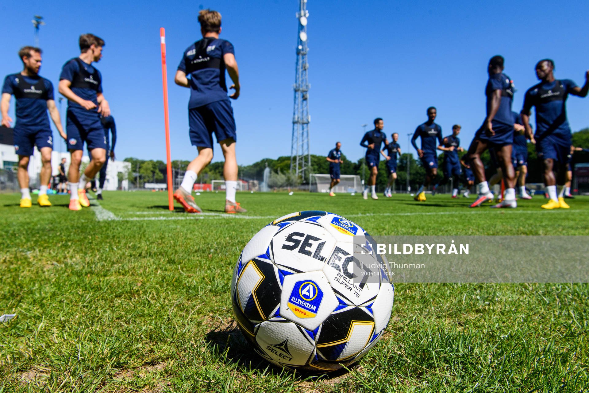 Allsvenskans matchboll från Select