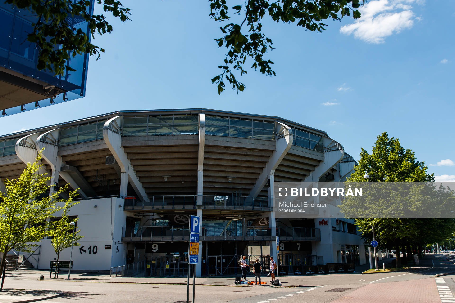 Exteriör av Gamla Ullevi