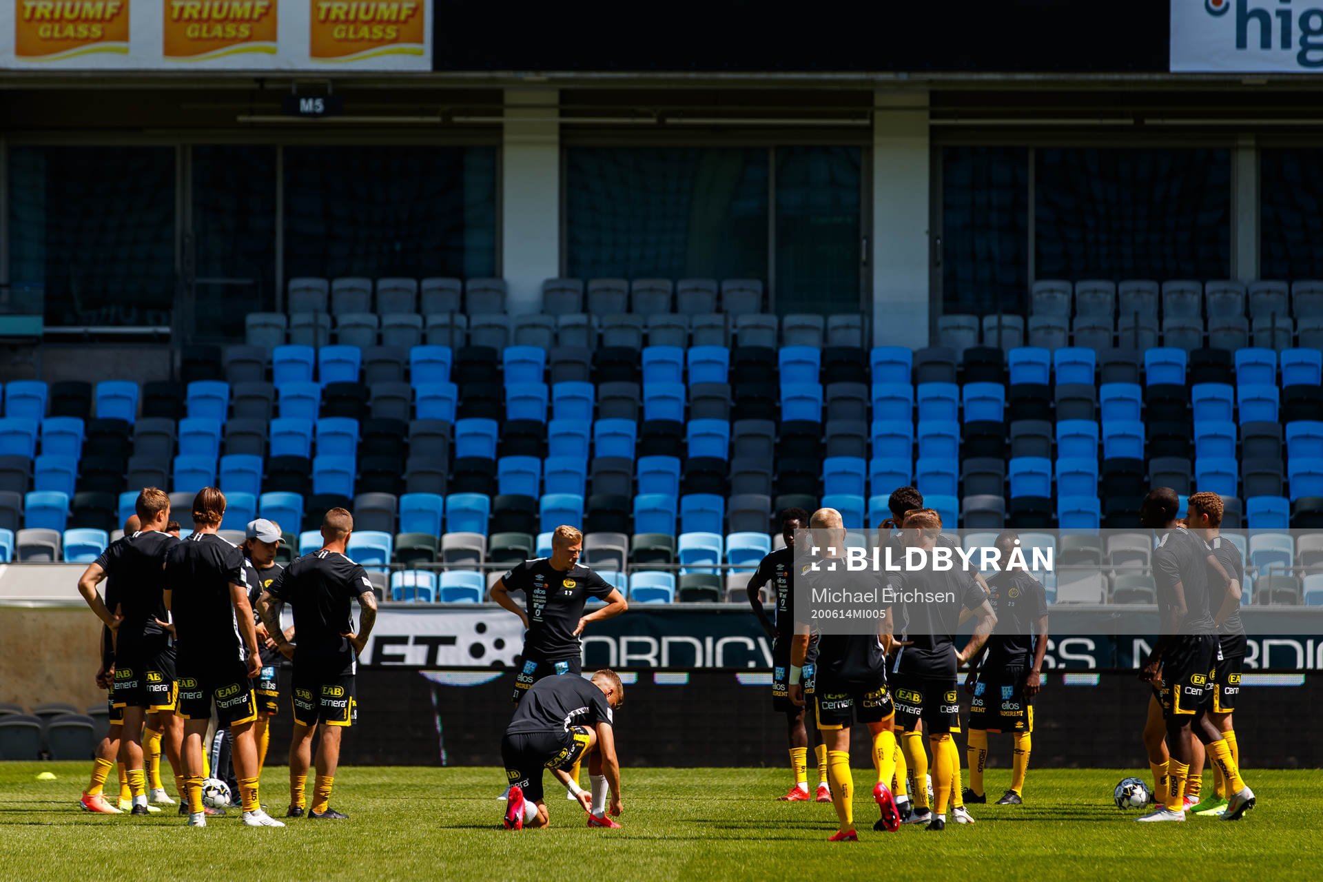 Elfsborgs spelare samlas