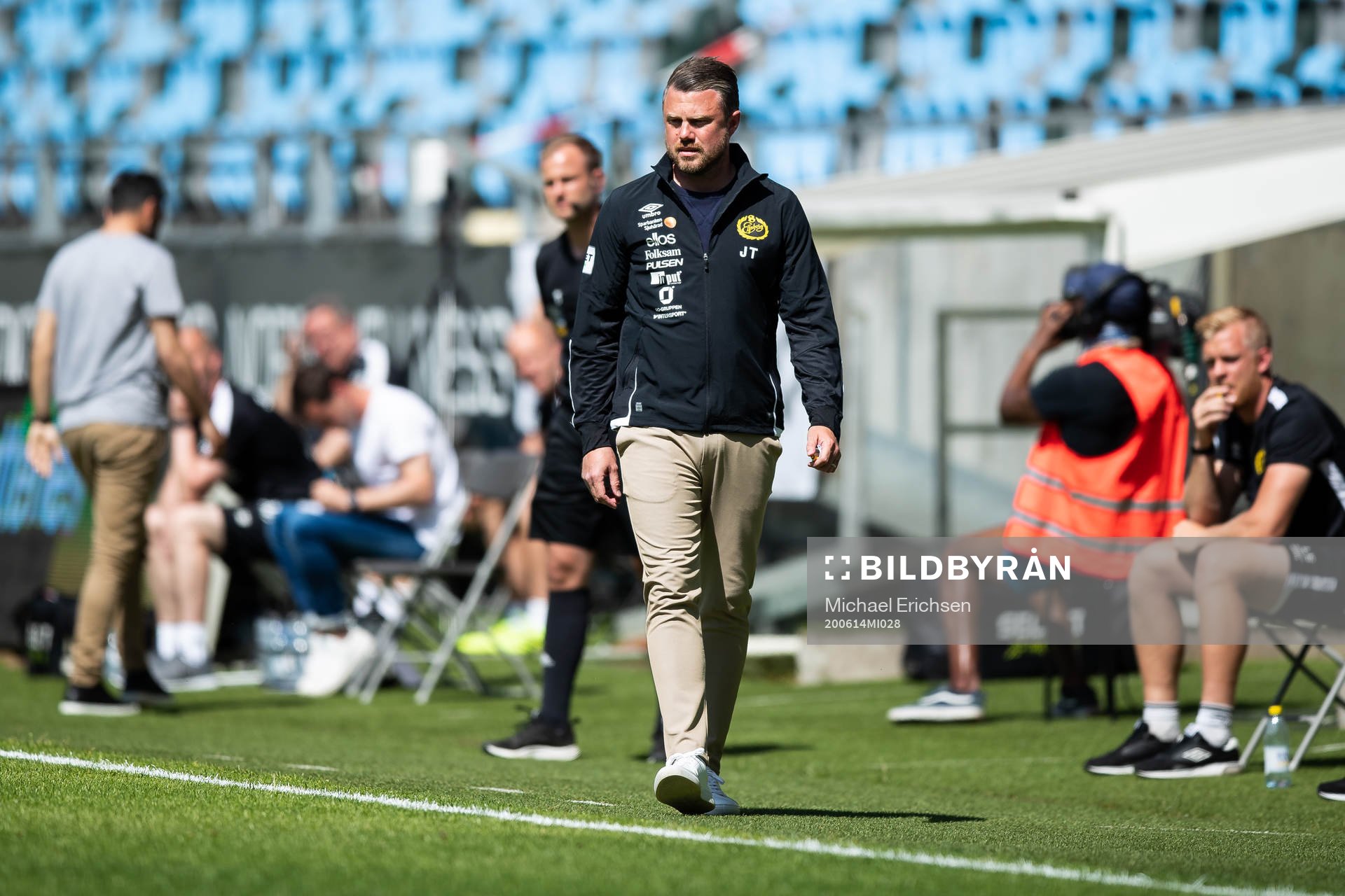Elfsborgs manager Jimmy Thelin